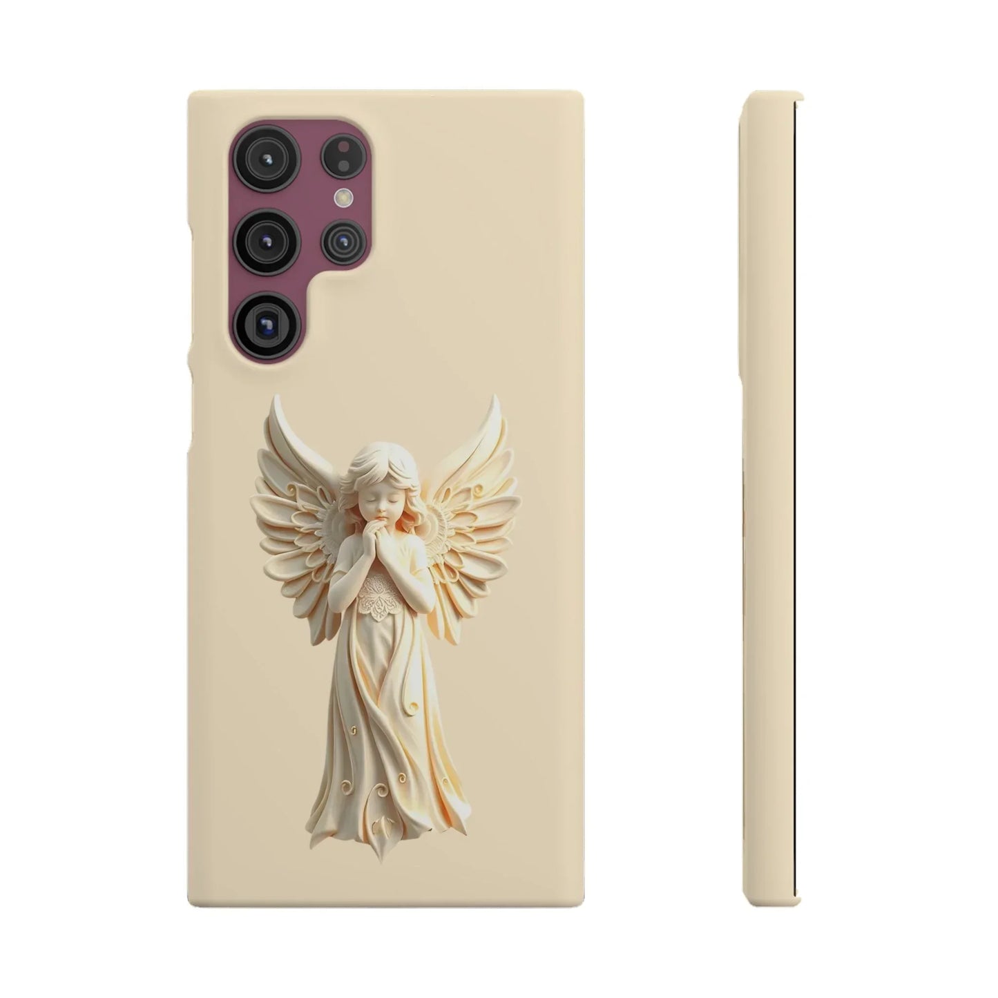 Heavenly Angel Phone Case for iPhone 7-16 and Samsung Galaxy S10-S24 Models - KarArmDesign
