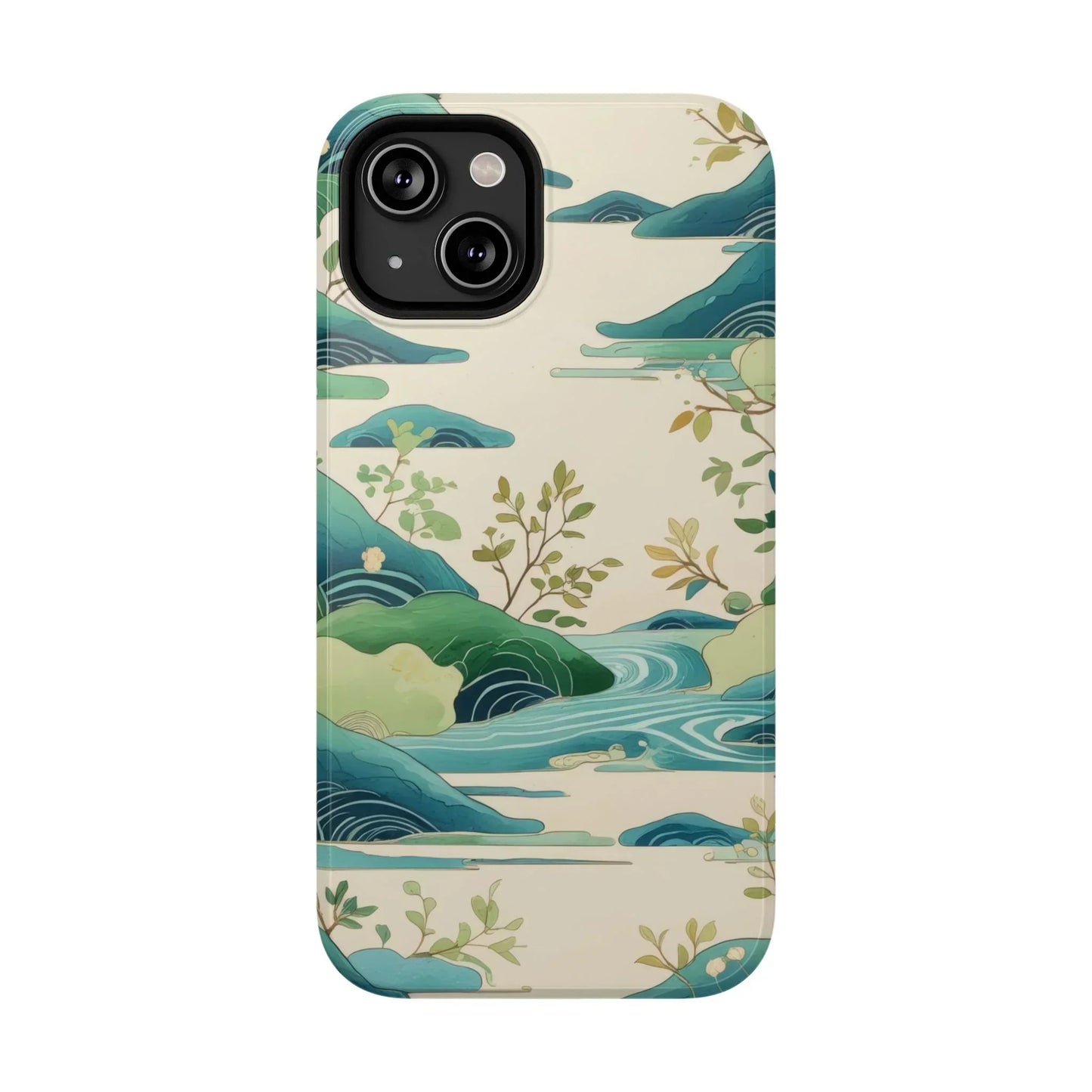 Nature Landscape Phone Case for iPhone 12-16 and Samsung Galaxy S21-S22 Models - KarArmDesign