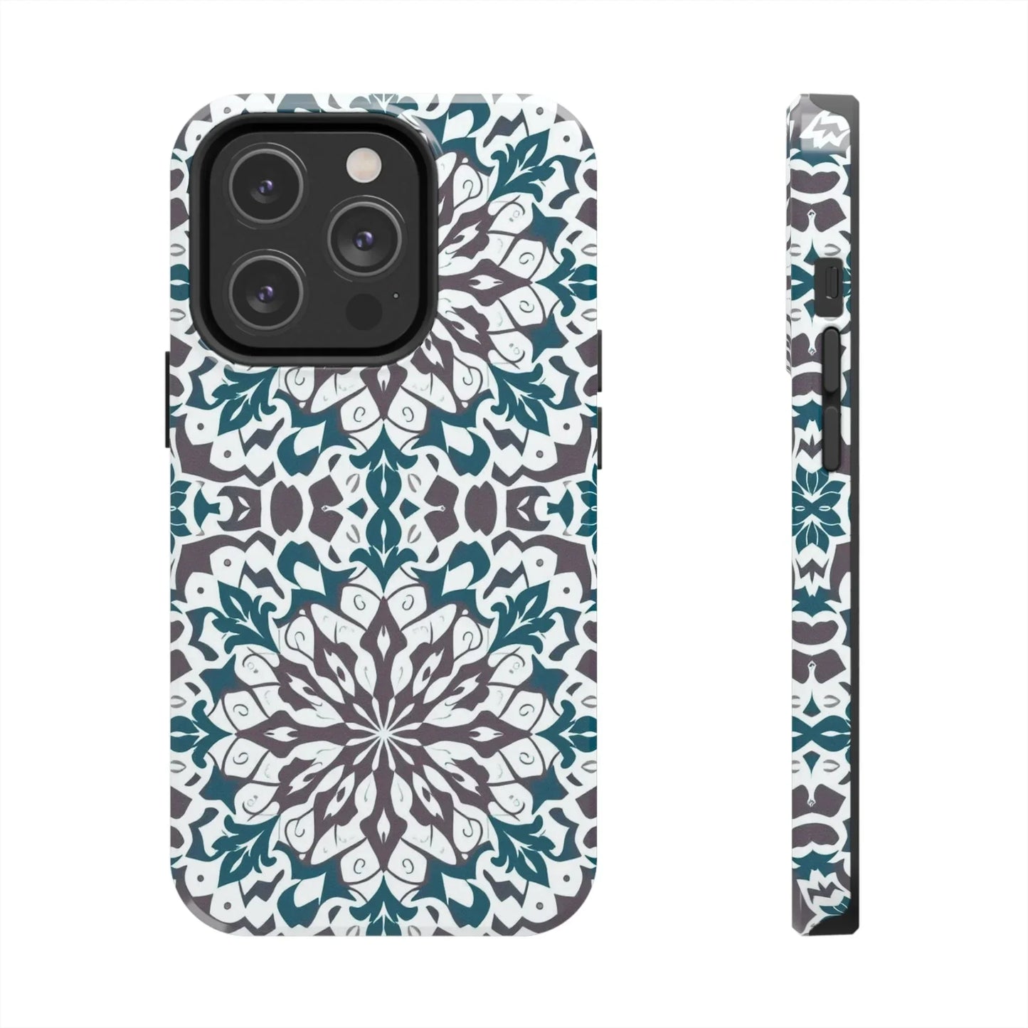 Mandala Phone Case for iPhone 7–16 and Galaxy S21–S24 Models - KarArmDesign