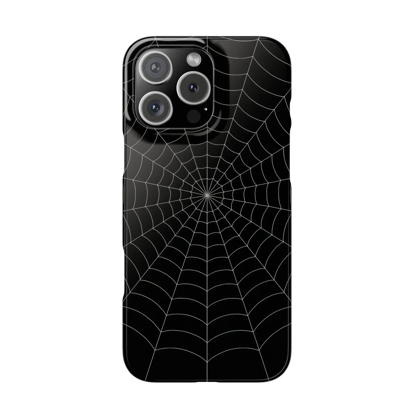Spider Web Phone Case Slim Cases for iPhone 12-16 Models - KarArmDesign