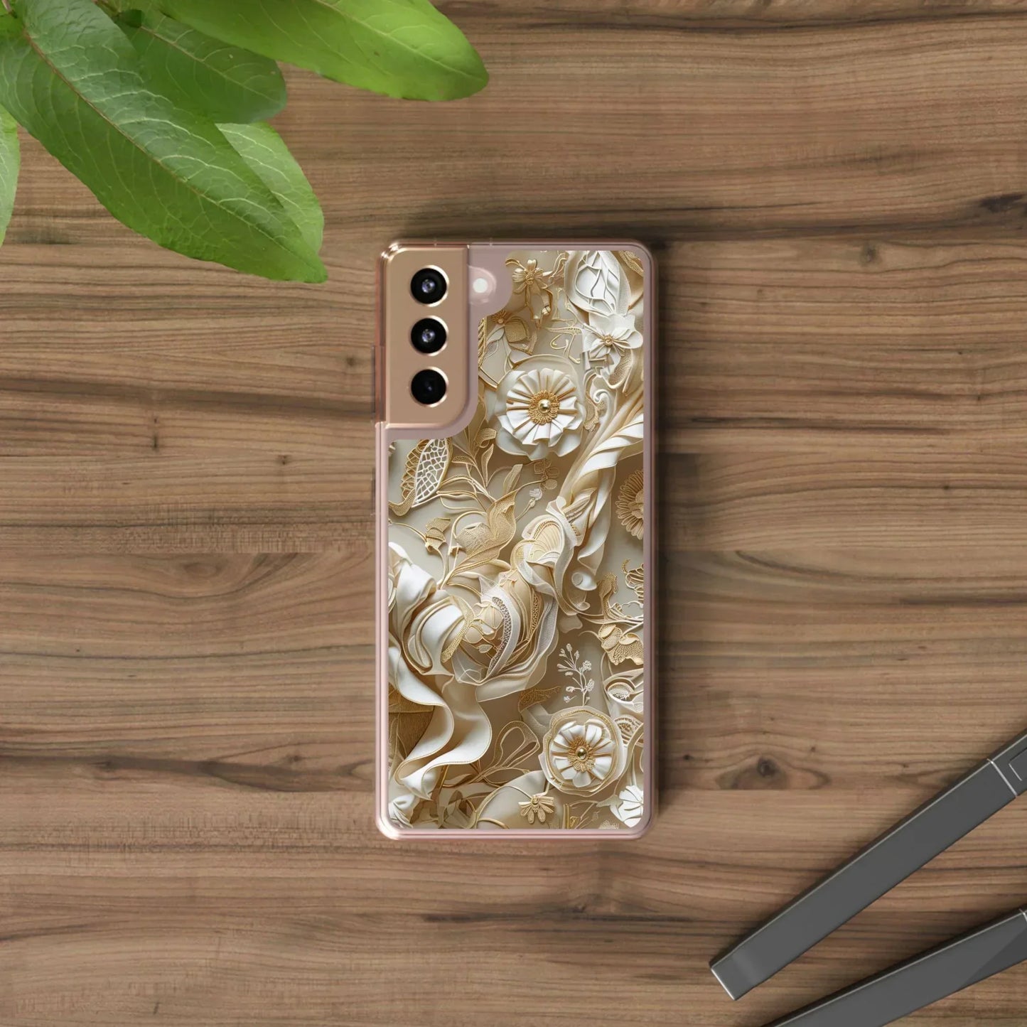 Minimalist Clear Phone Case for iPhone 12-16 and Samsung Galaxy S21 Models - KarArmDesign