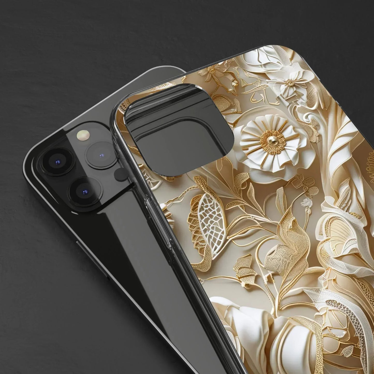 Minimalist Clear Phone Case for iPhone 12-16 and Samsung Galaxy S21 Models - KarArmDesign