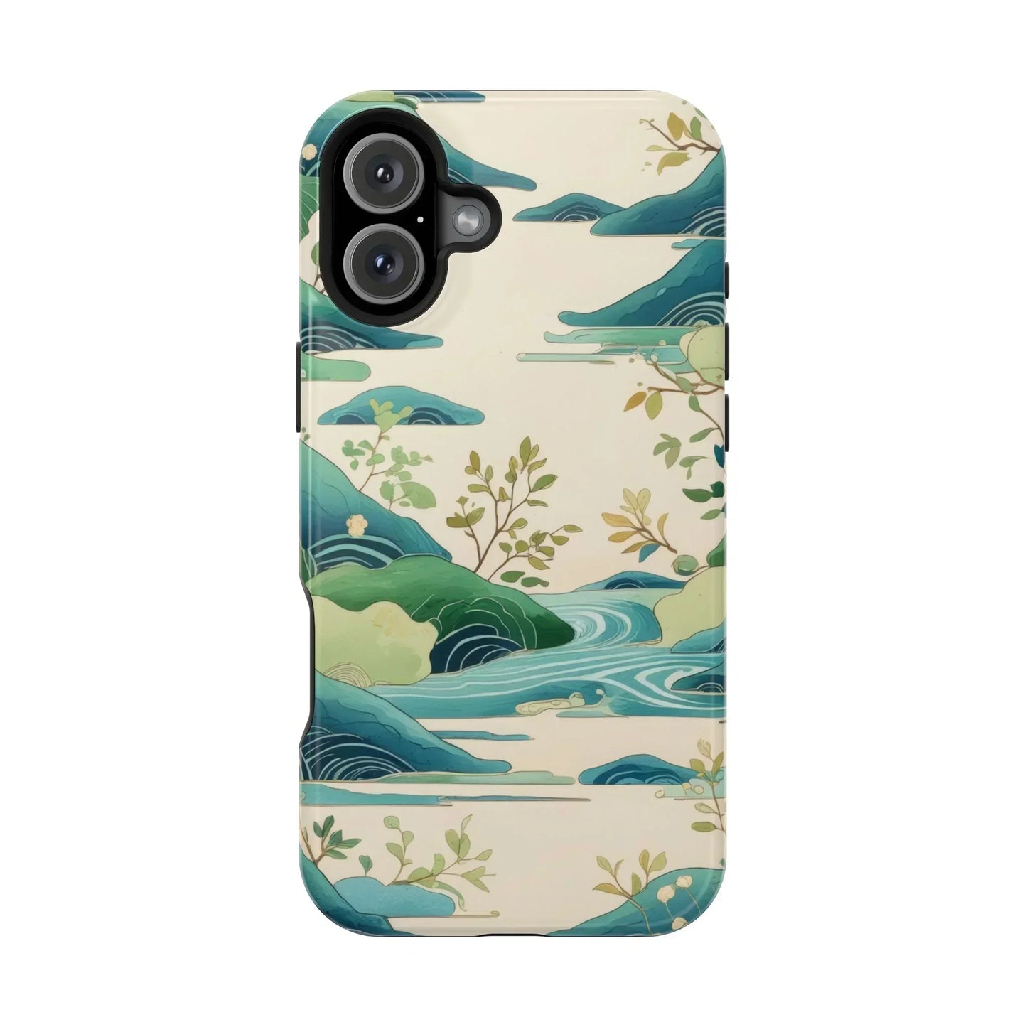 Nature Landscape Phone Case for iPhone 12-16 and Samsung Galaxy S21-S22 Models - KarArmDesign
