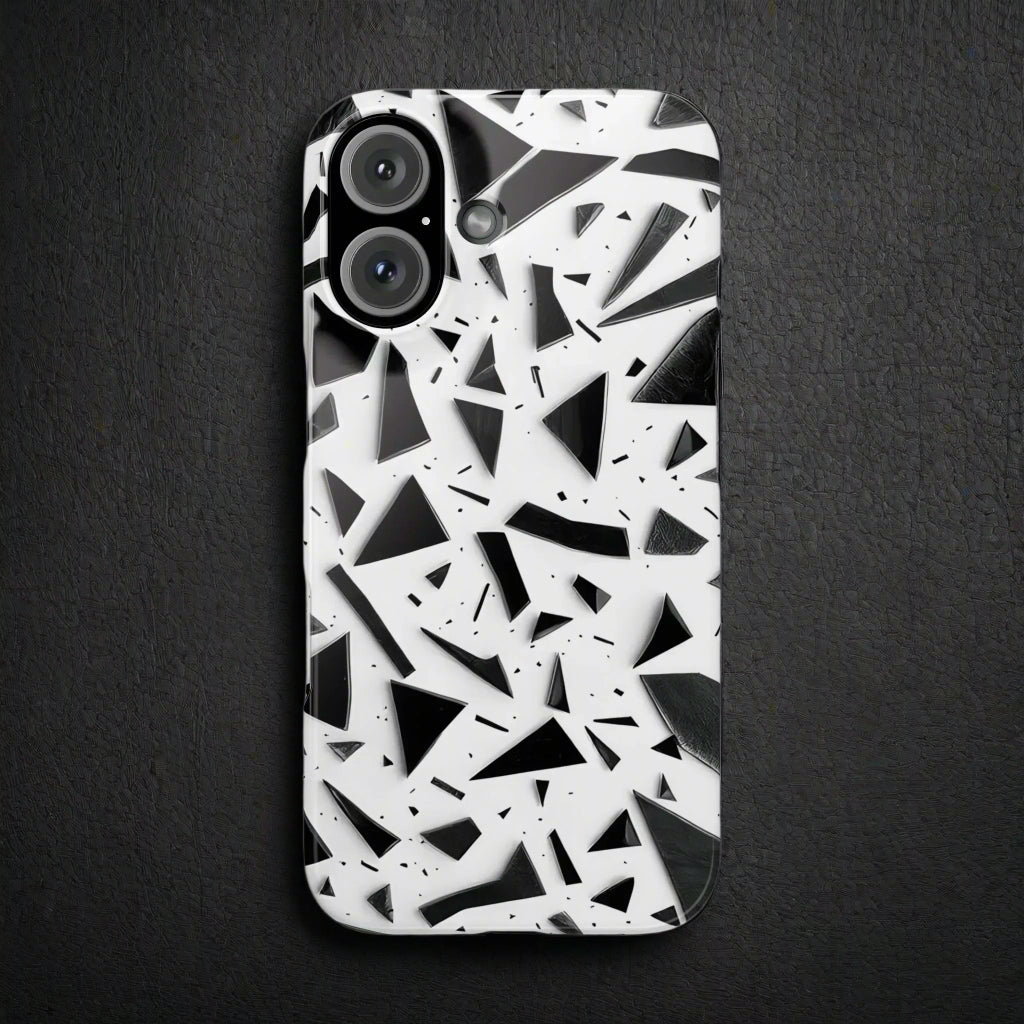 Abstract Slim Phone Case for iPhone 7 to 16 Models - KarArmDesign