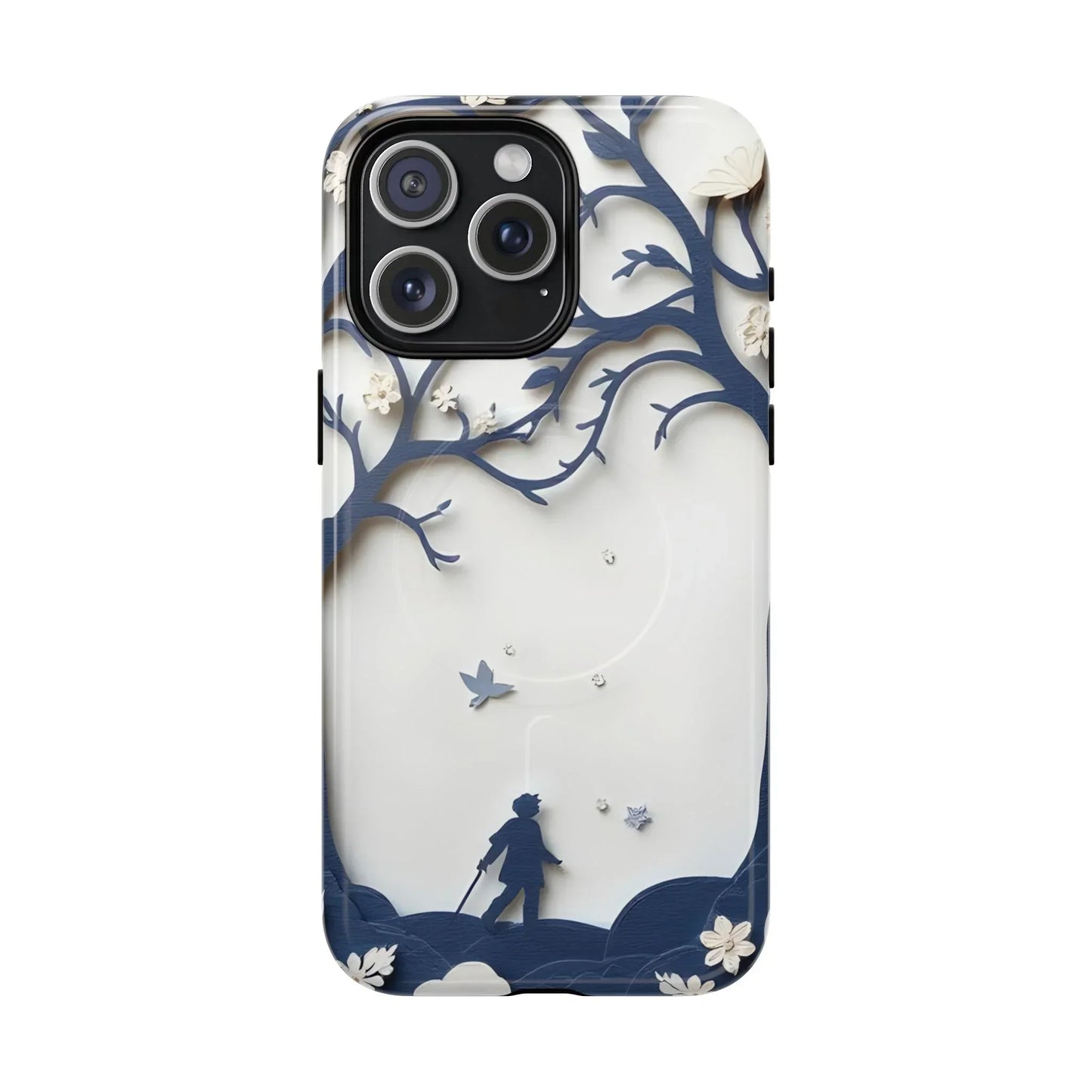 Nature Silhouette Phone Case for iPhone 14-16 Models - KarArmDesign