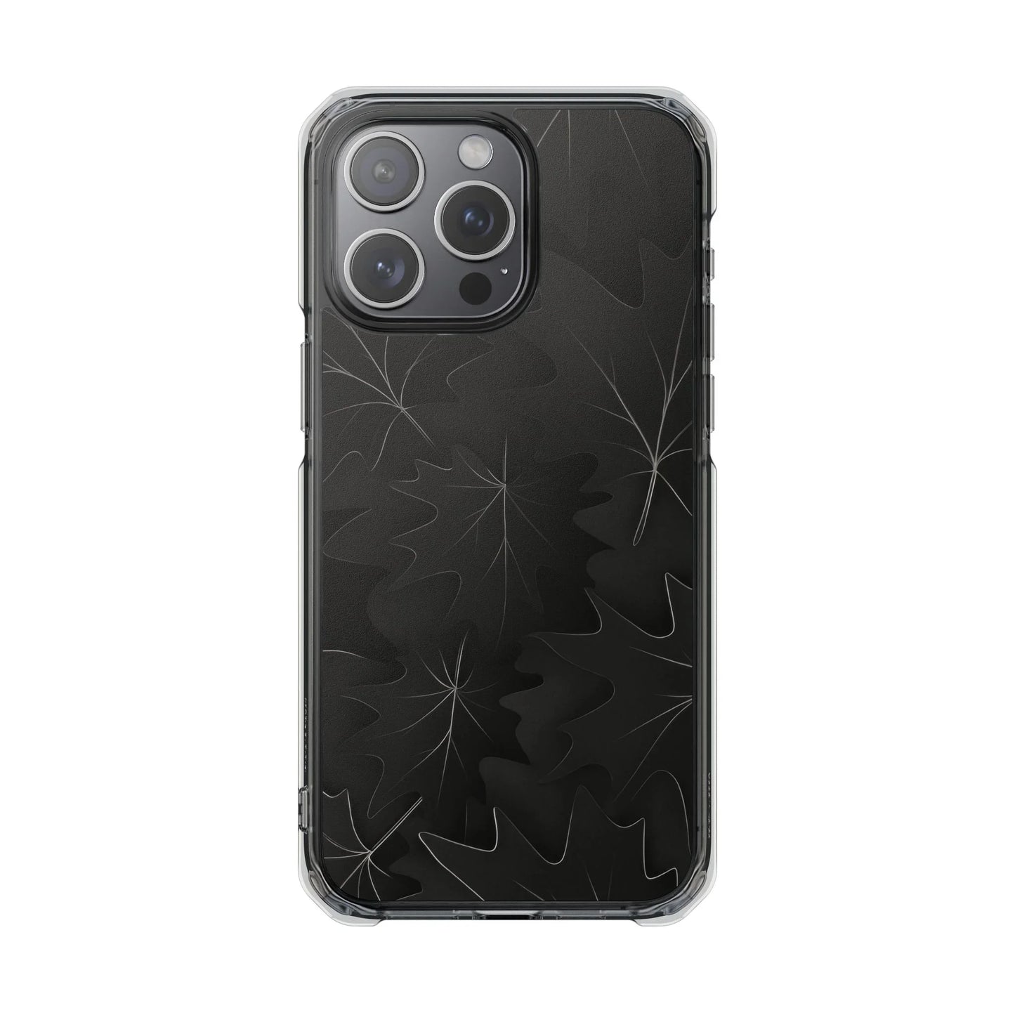 Botanical Noir Phone Case for iPhone 14-16 Models - KarArmDesign
