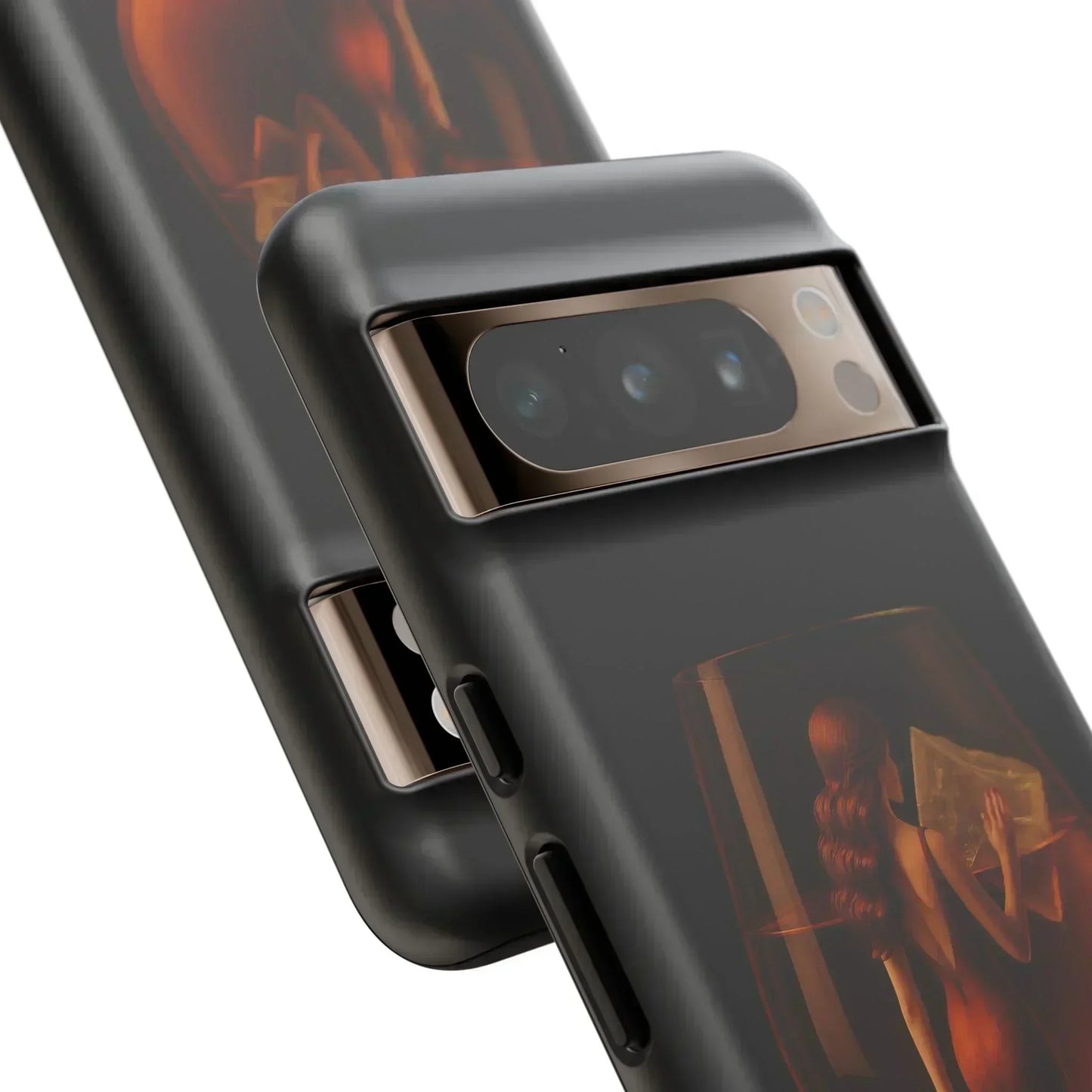Elegant Midnight Lady Phone Case for iPhone 8-16 and Google Pixel up to 9 Models - KarArmDesign