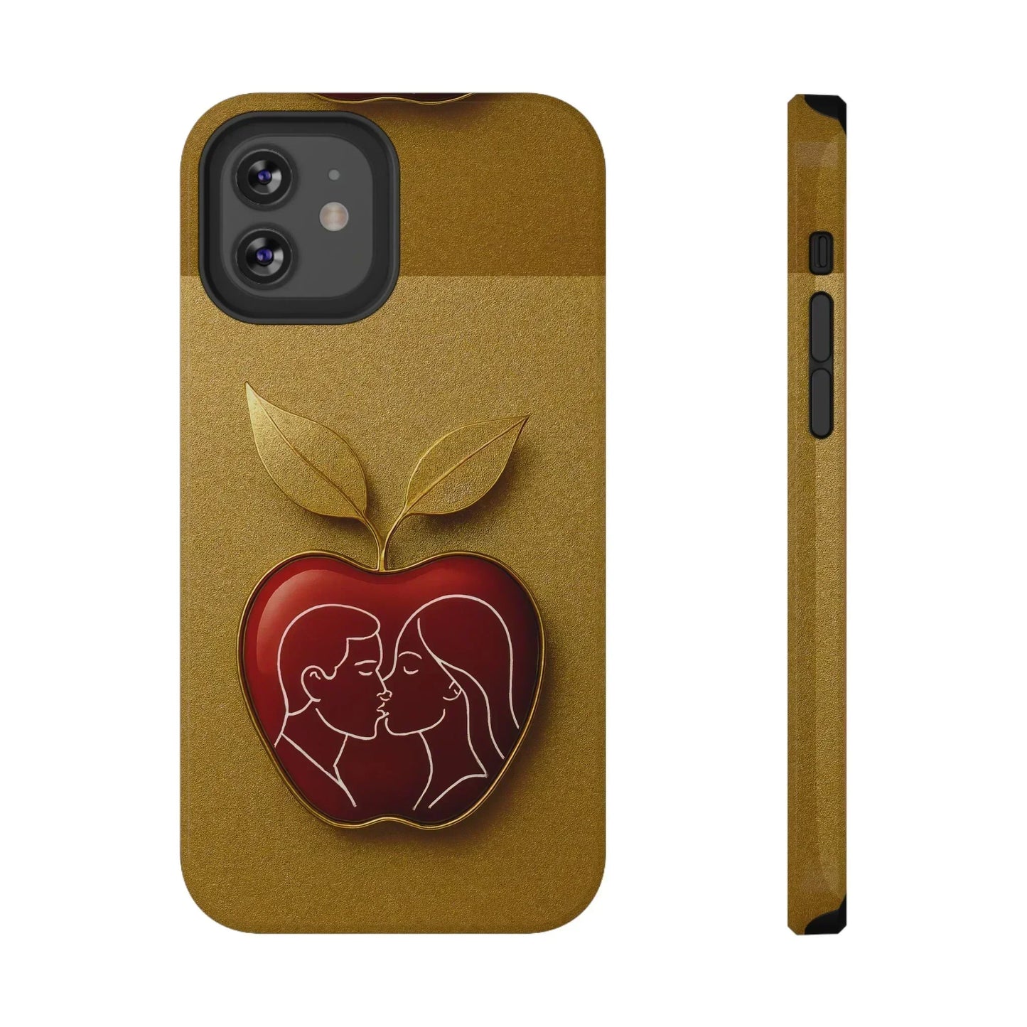 Romantic Apple Phone Case for iPhone 12-16 Models - KarArmDesign
