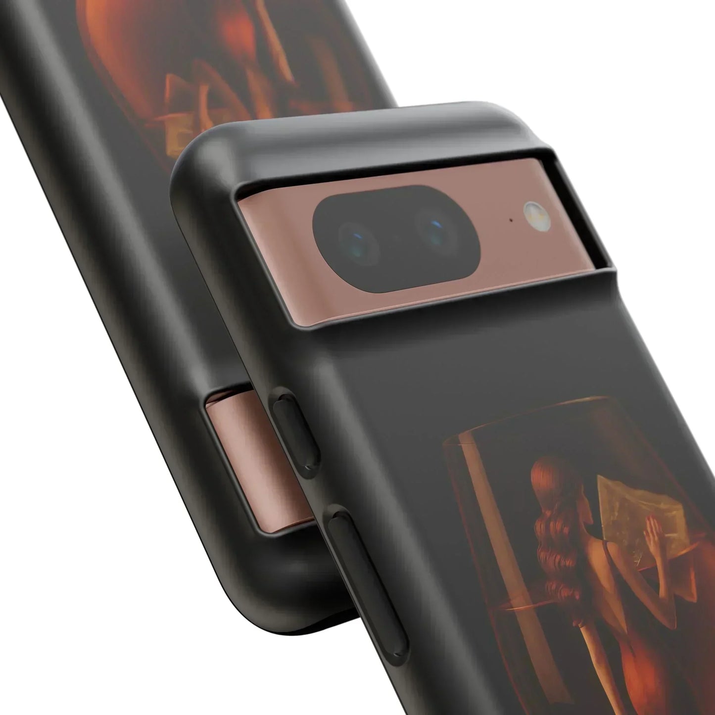 Elegant Midnight Lady Phone Case for iPhone 8-16 and Google Pixel up to 9 Models - KarArmDesign
