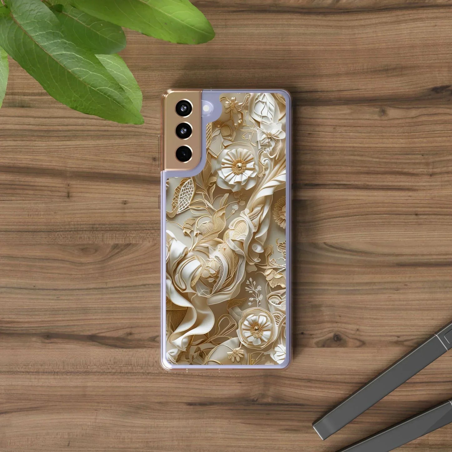 Minimalist Clear Phone Case for iPhone 12-16 and Samsung Galaxy S21 Models - KarArmDesign