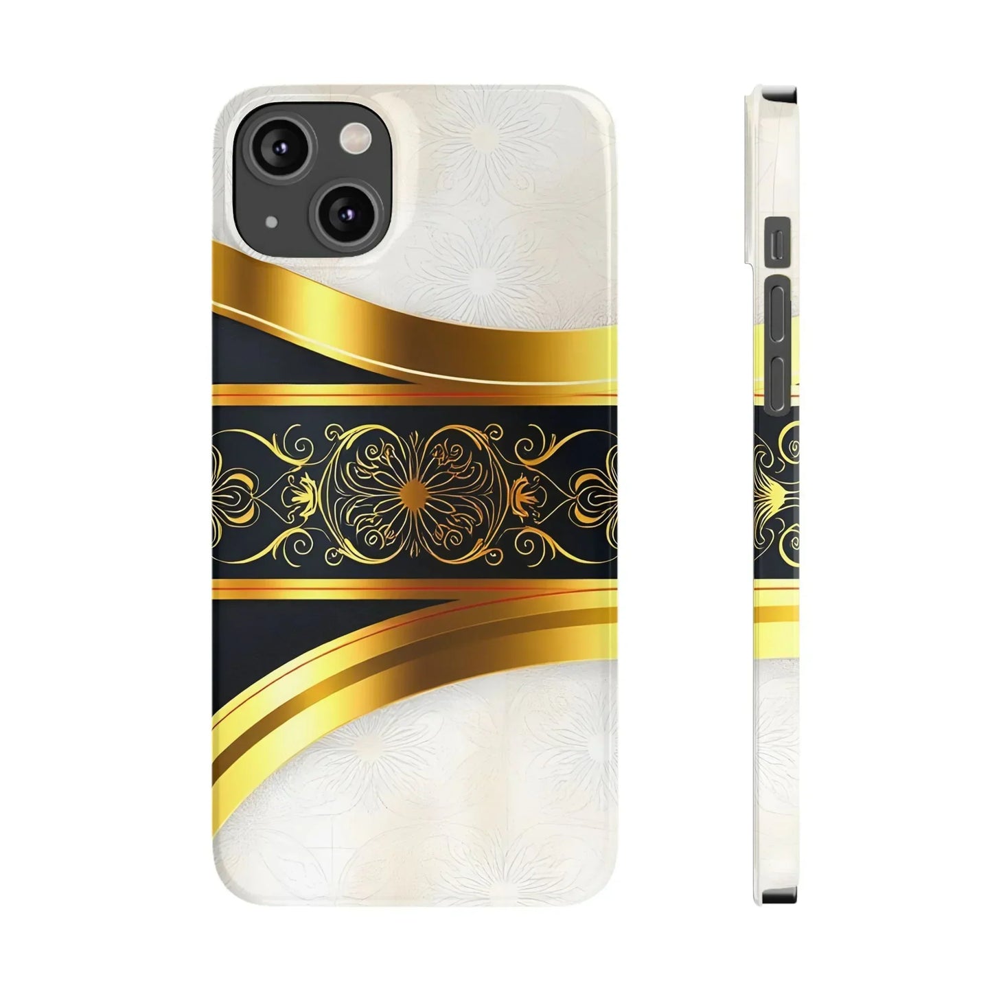 Baroque Gold Floral Phone Case for iPhone and Samsung - KarArmDesign