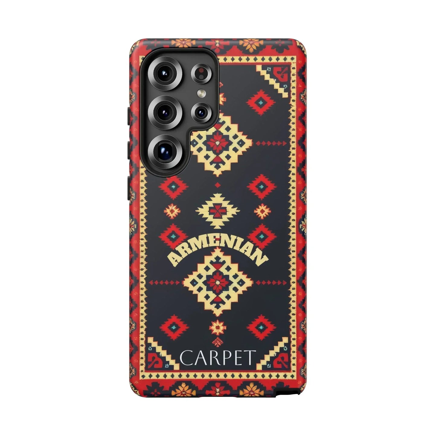 Armenian Carpet Design Phone Case for Samsung Galaxy and Google Pixel Models - KarArmDesign