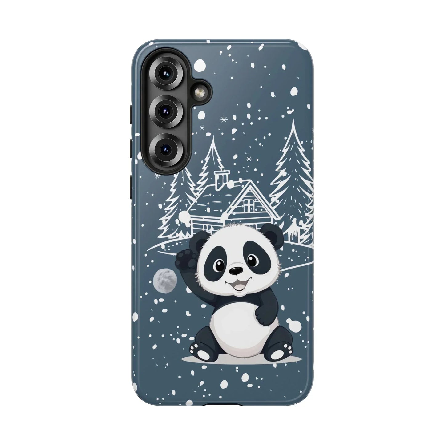 Cute Panda Phone Case for Samsung Galaxy and Google Pixel - KarArmDesign