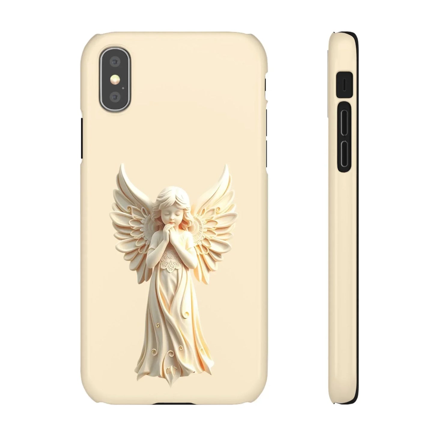 Heavenly Angel Phone Case for iPhone 7-16 and Samsung Galaxy S10-S24 Models - KarArmDesign