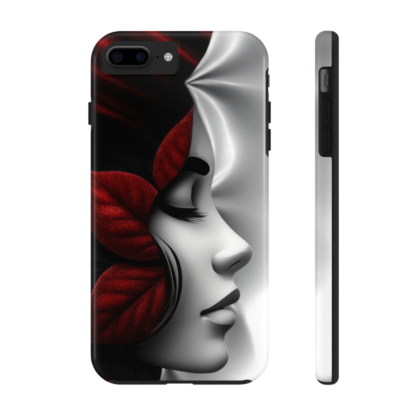 Whispered Grace Phone Case for iPhone 7-17 and Samsung Galaxy S21-S25 Models - KarArmDesign