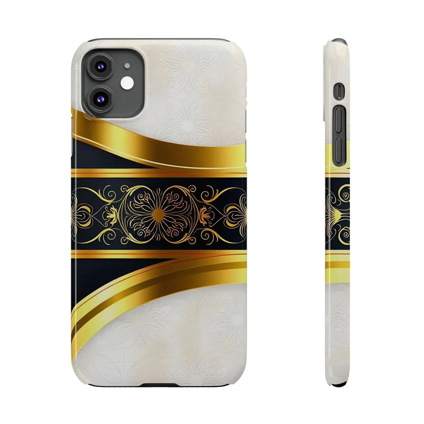 Baroque Gold Floral Phone Case for iPhone and Samsung - KarArmDesign