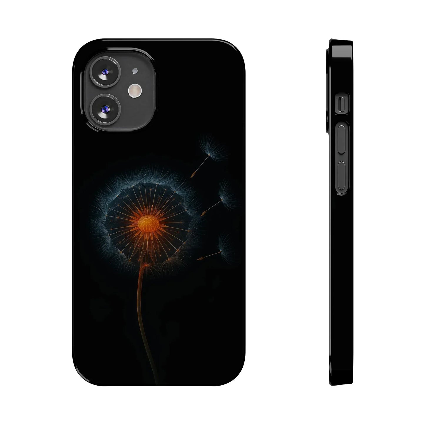 Glowing Dandelion Phone Case for iPhone 7-16 Models - KarArmDesign