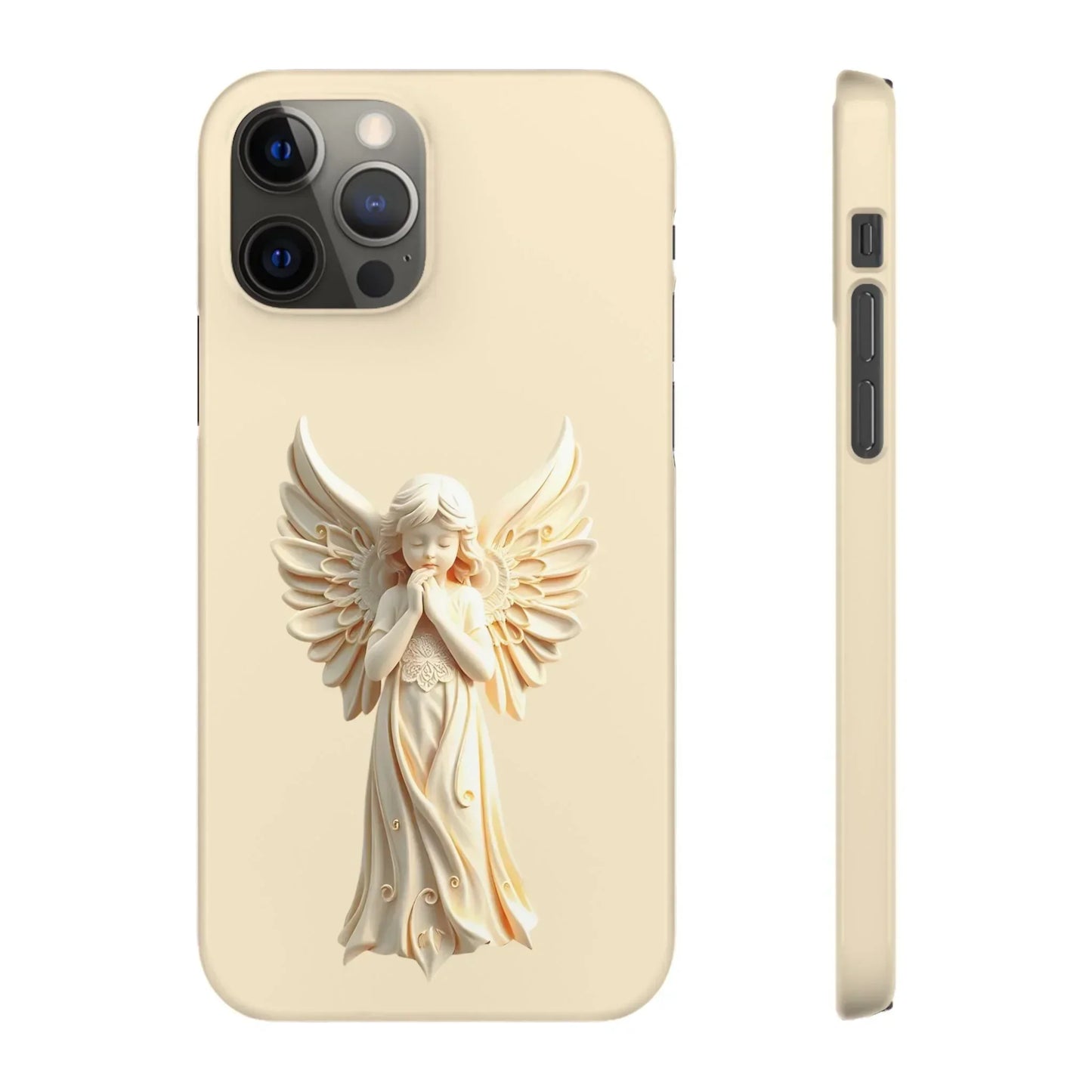 Heavenly Angel Phone Case for iPhone 7-16 and Samsung Galaxy S10-S24 Models - KarArmDesign