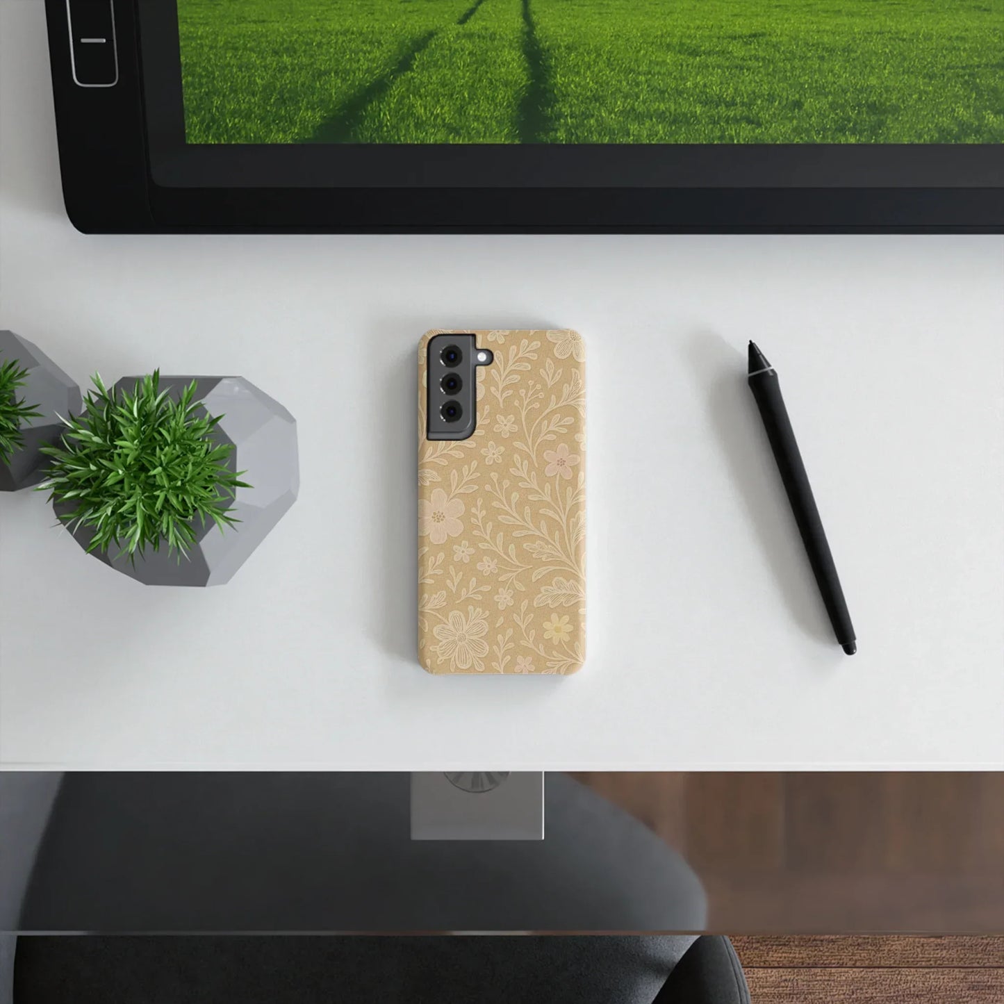 Blossom Veil Floral Phone Case for Samsung Galaxy S21 Models - KarArmDesign
