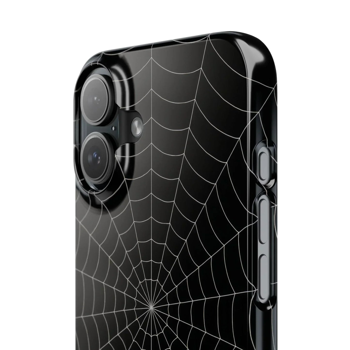 Spider Web Phone Case Slim Cases for iPhone 12-16 Models - KarArmDesign
