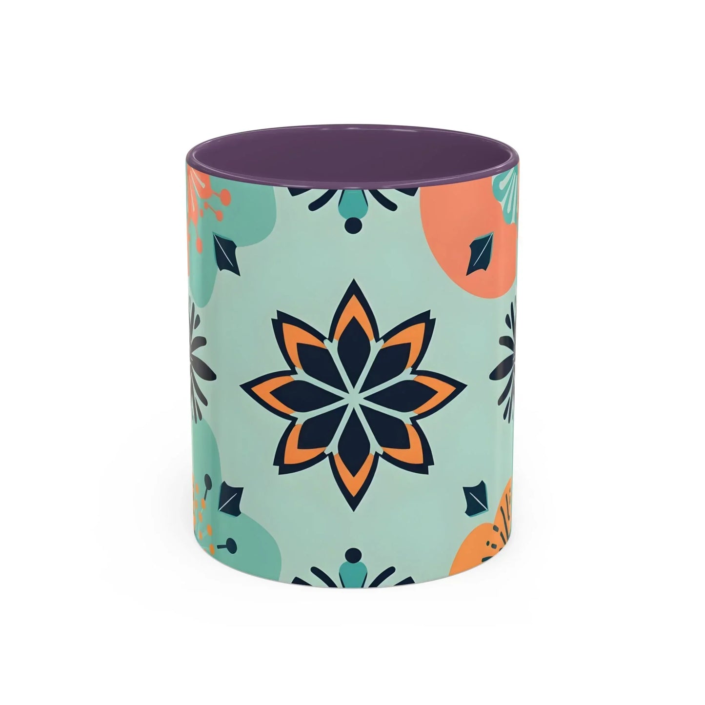Floral Ornament Coffee Mug – 11oz - KarArmDesign