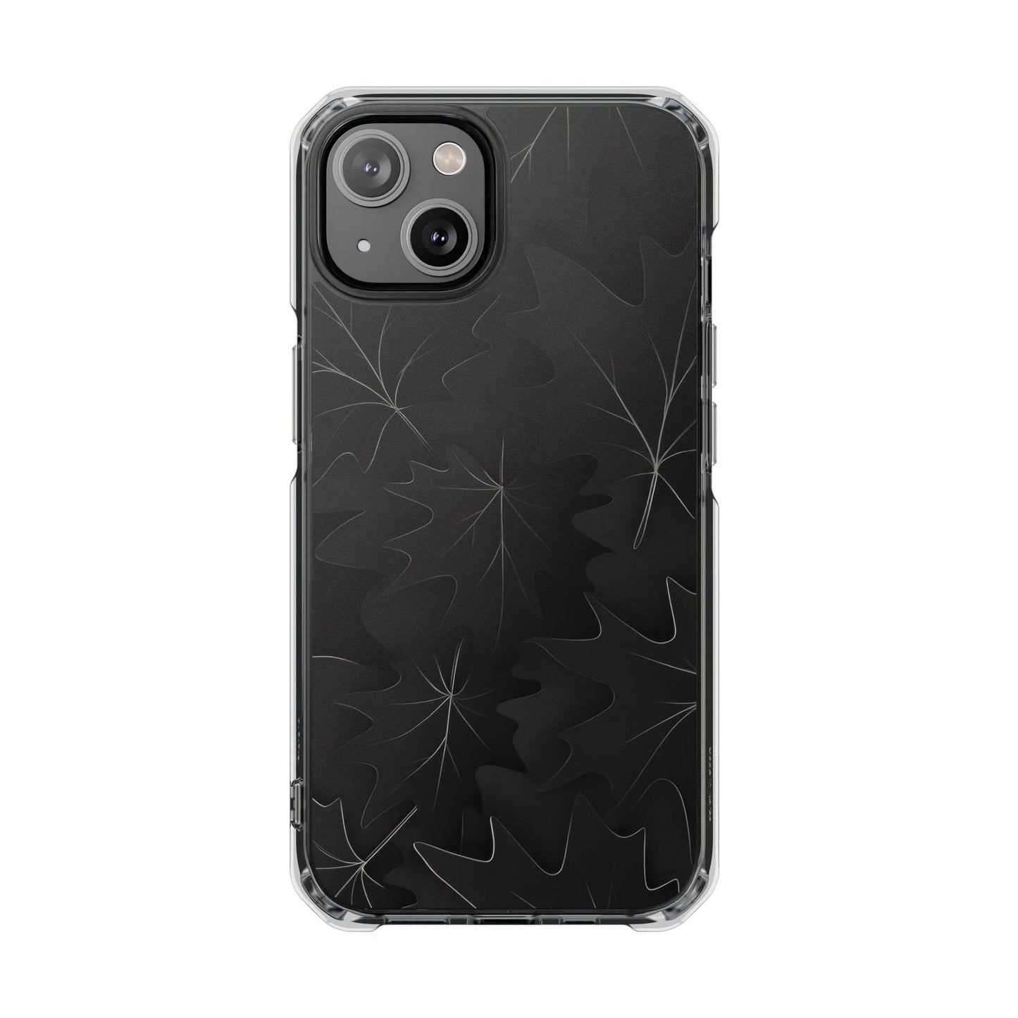Botanical Noir Phone Case for iPhone 14-16 Models - KarArmDesign