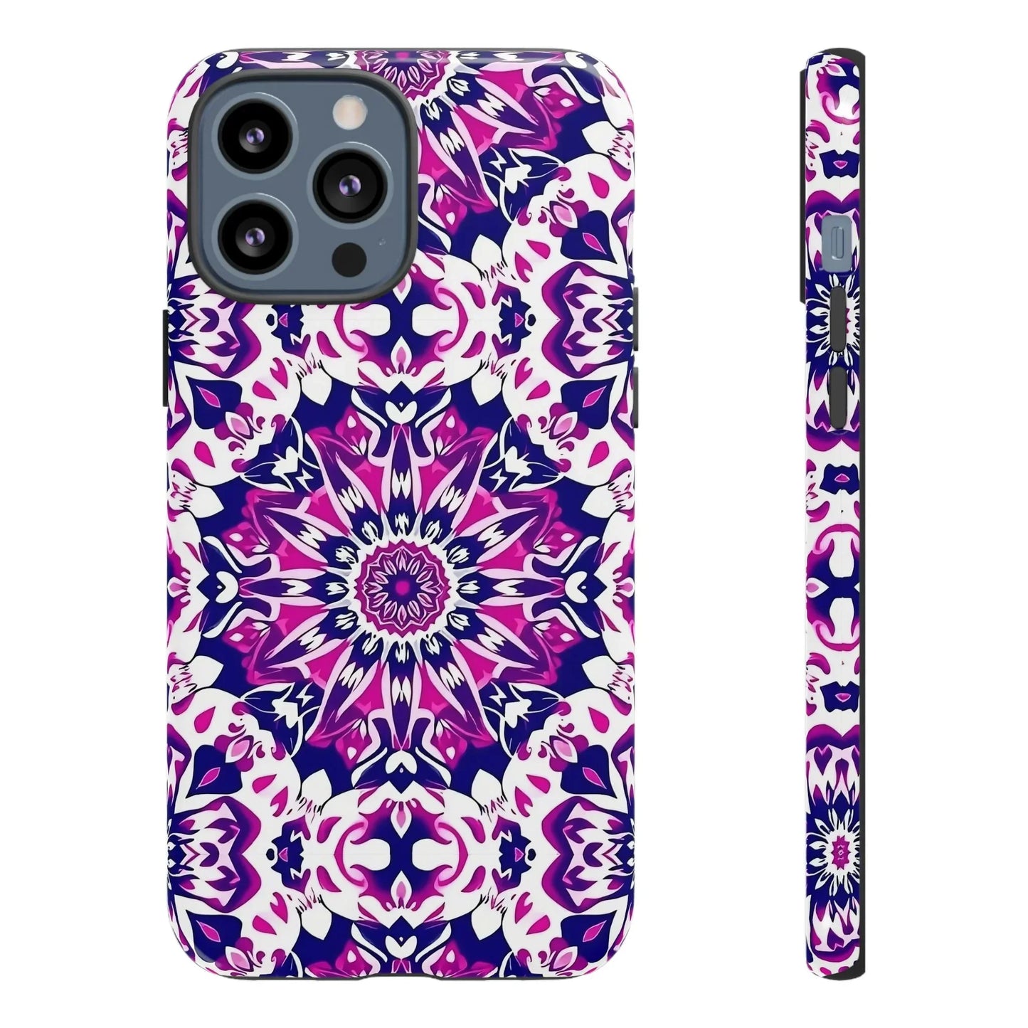 Vibrant Mandala Phone Case – Artistic Protection for iPhone & Galaxy - KarArmDesign