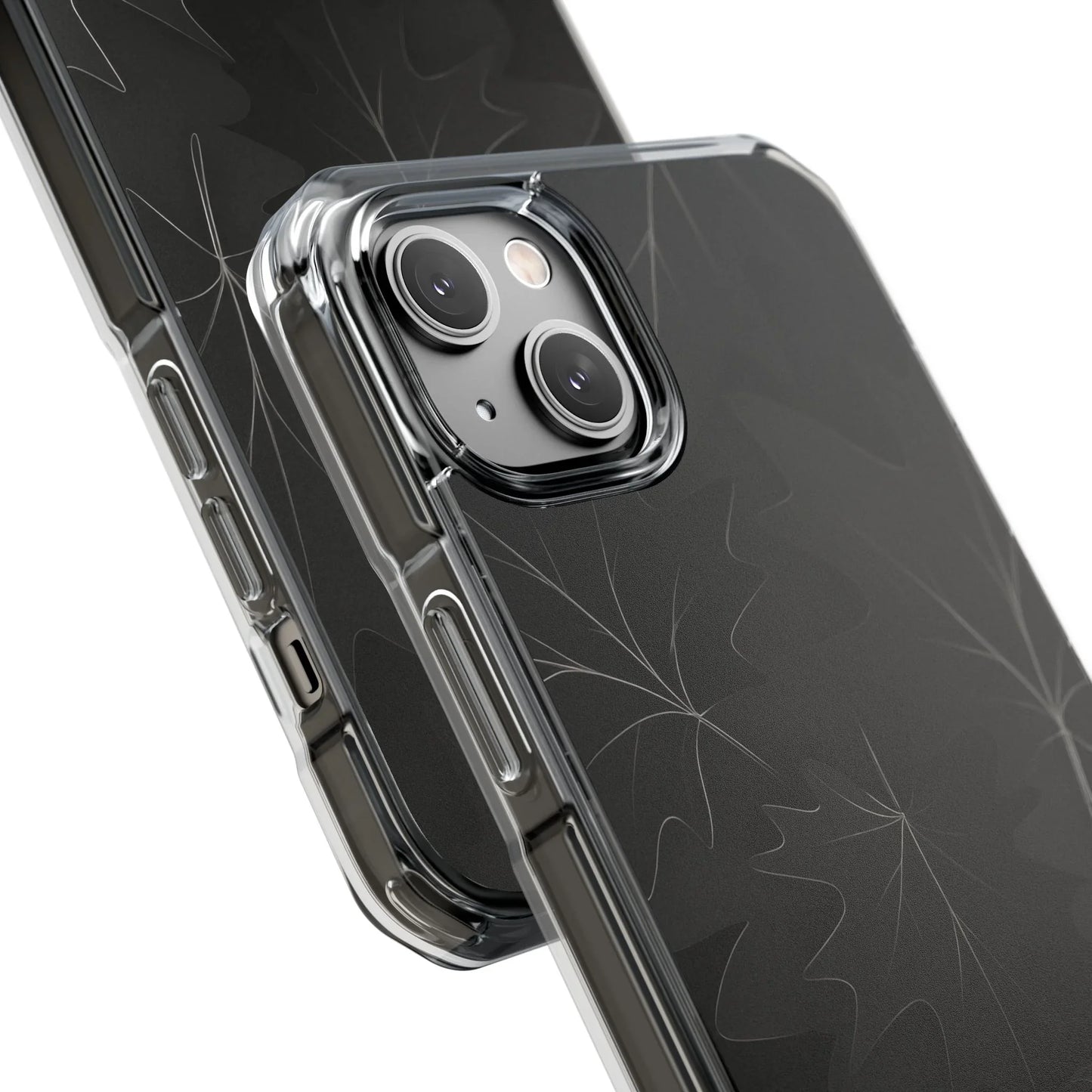 Botanical Noir Phone Case for iPhone 14-16 Models - KarArmDesign
