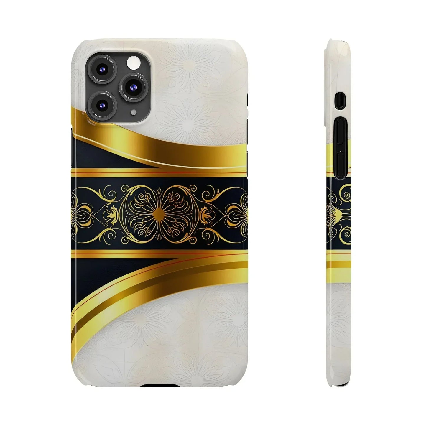 Baroque Gold Floral Phone Case for iPhone and Samsung - KarArmDesign