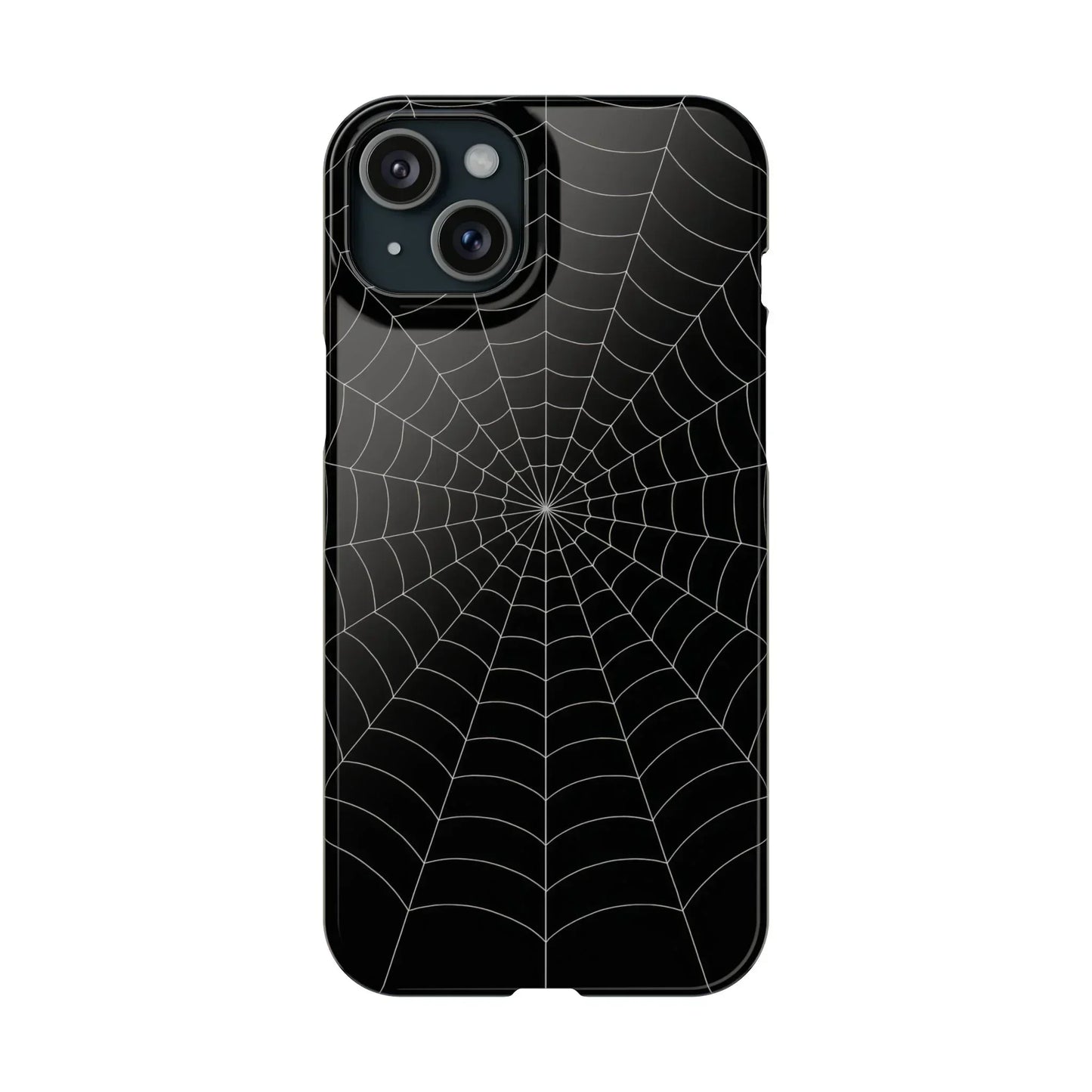 Spider Web Phone Case Slim Cases for iPhone 12-16 Models - KarArmDesign