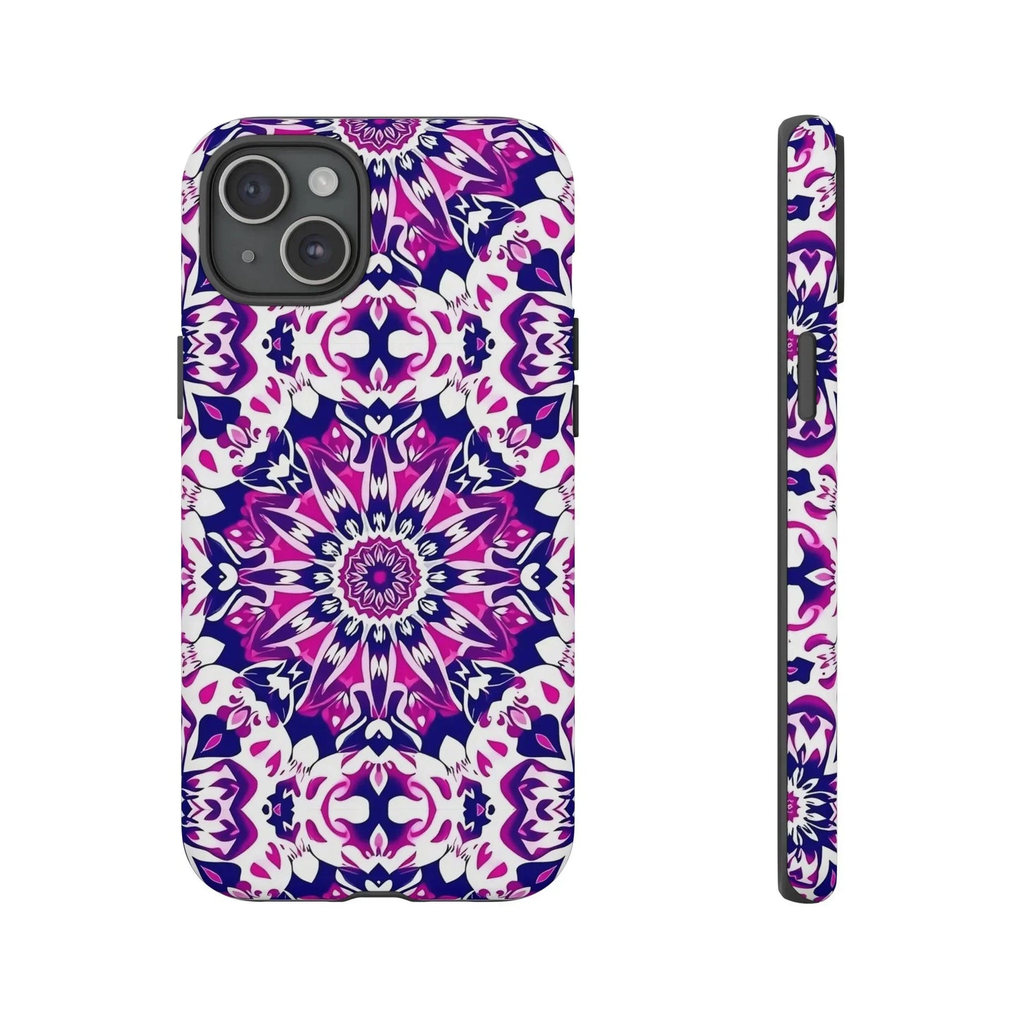 Vibrant Mandala Phone Case – Artistic Protection for iPhone & Galaxy - KarArmDesign