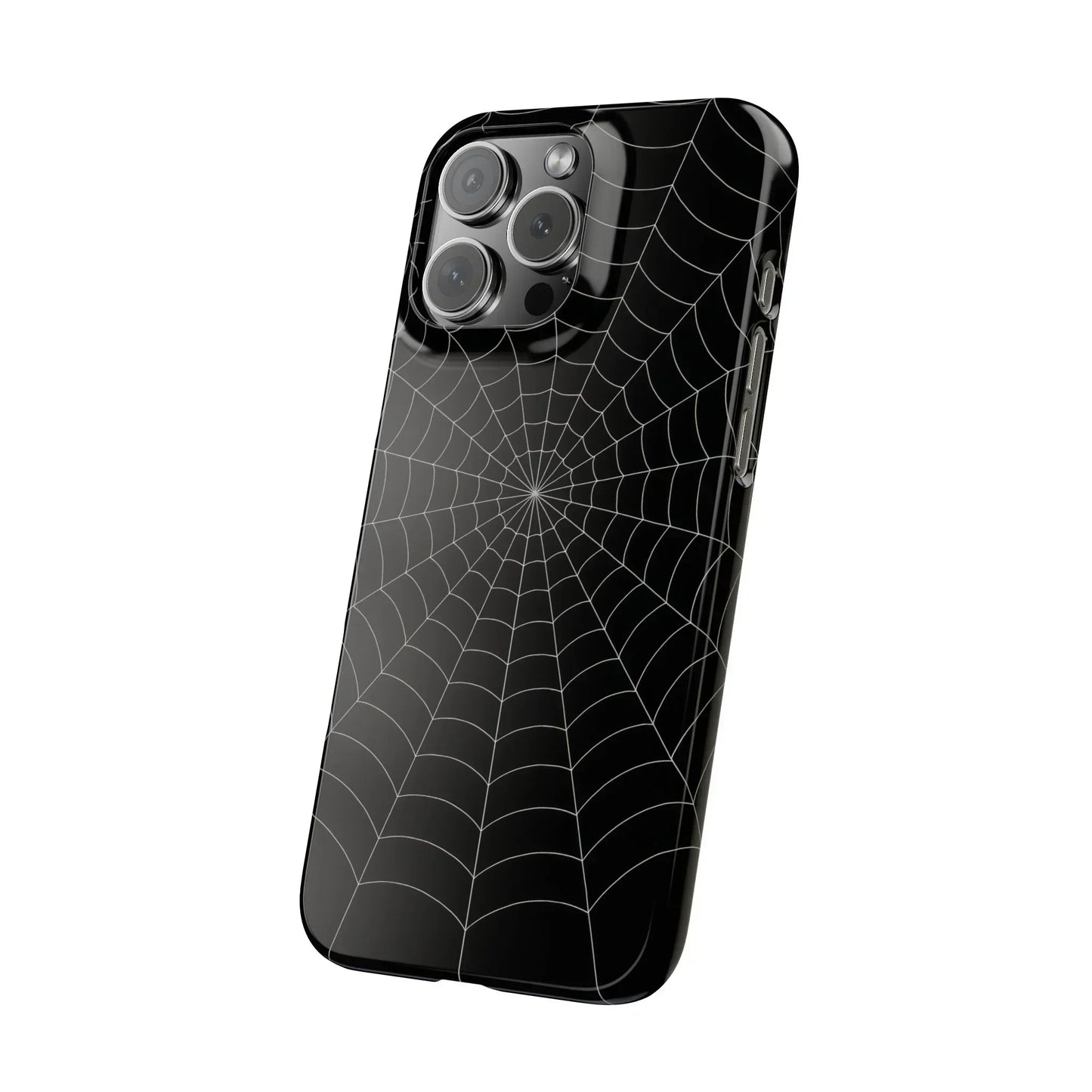 Spider Web Phone Case Slim Cases for iPhone 12-16 Models - KarArmDesign