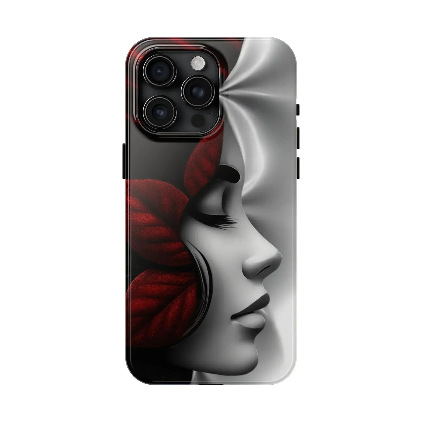 Whispered Grace Phone Case for iPhone 7-17 and Samsung Galaxy S21-S25 Models - KarArmDesign