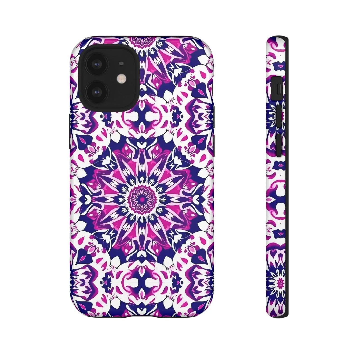 Vibrant Mandala Phone Case – Artistic Protection for iPhone & Galaxy - KarArmDesign