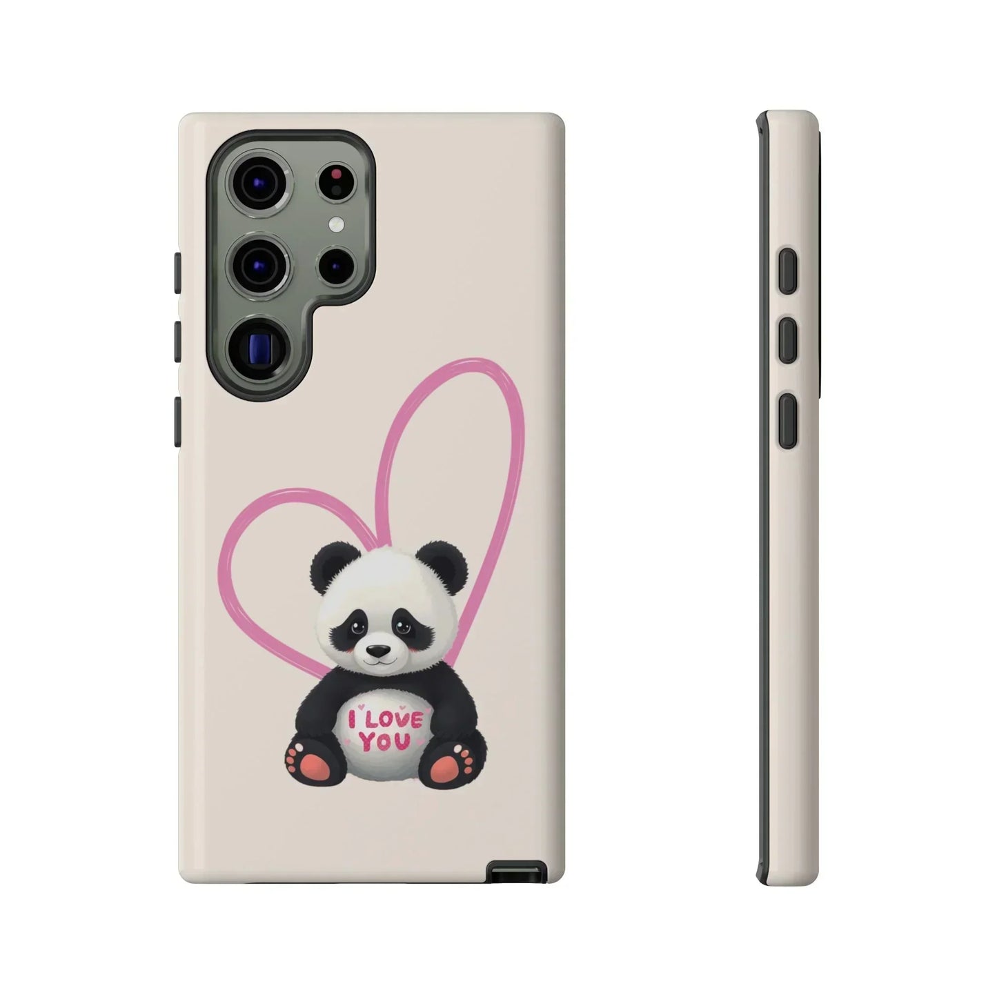 Adorable Panda Phone Case for Samsung Galaxy S10-S25 Models - KarArmDesign