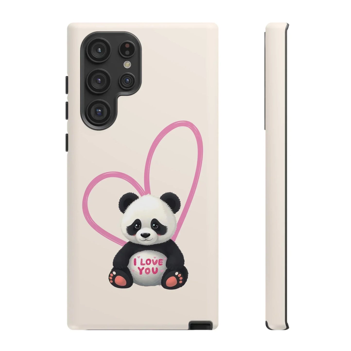 Adorable Panda Phone Case for Samsung Galaxy S10-S25 Models - KarArmDesign