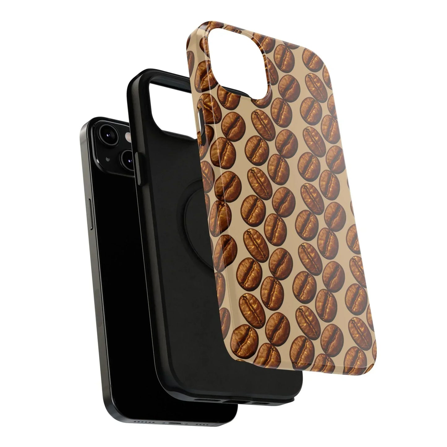 Coffee Pattern Phone Case for iPhone and Samsung Galaxy - KarArmDesign