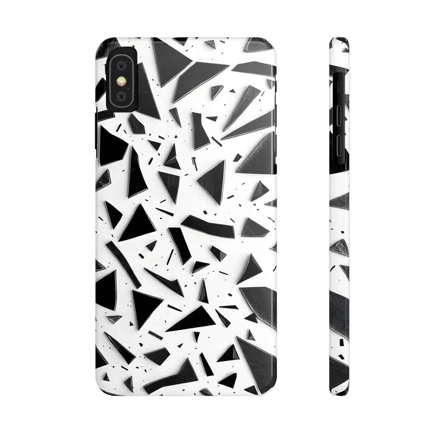 Abstract Slim Phone Case for iPhone 7 to 16 Models - KarArmDesign