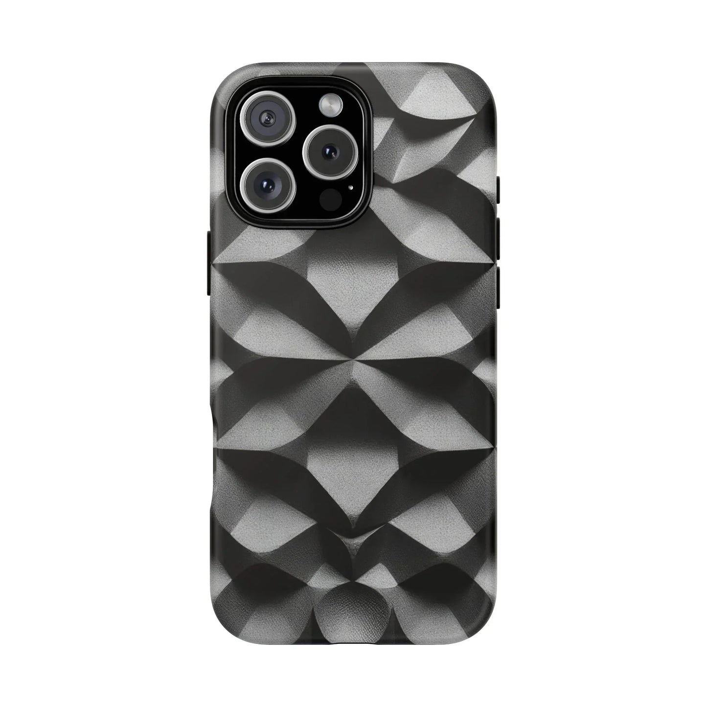 3D Geometric Phone Case for iPhone 8–16 Models - KarArmDesign