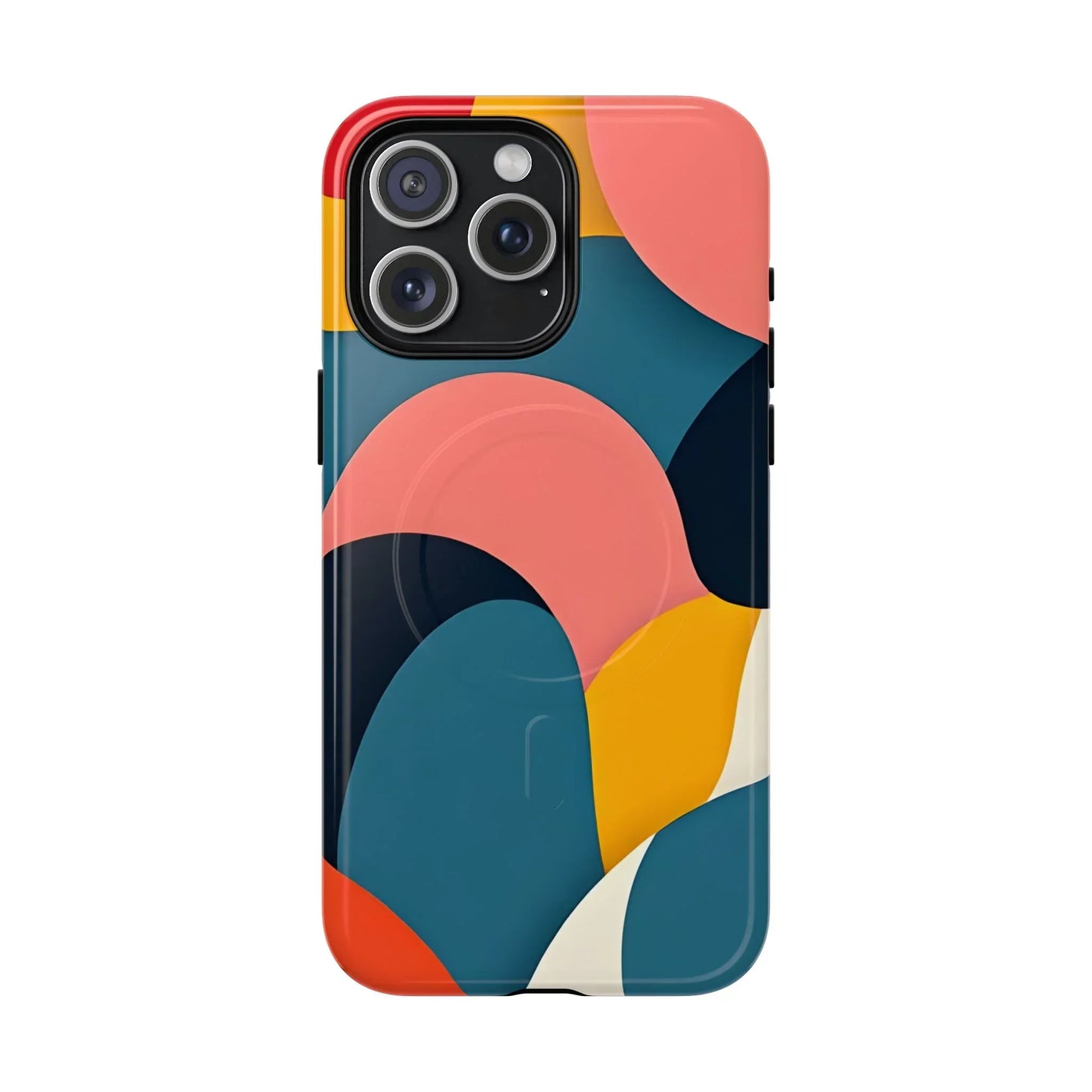 Colorful Abstract Art Phone Case for iPhone 14-16 Models - KarArmDesign