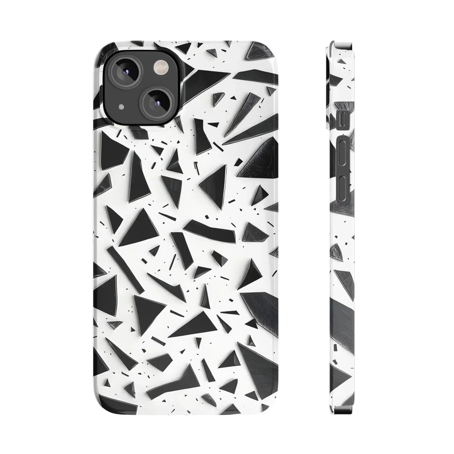 Abstract Slim Phone Case for iPhone 7 to 16 Models - KarArmDesign