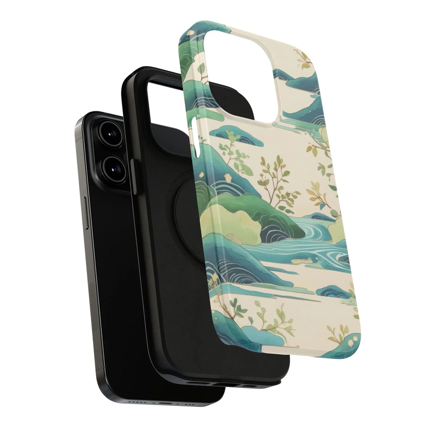 Nature Landscape Phone Case for iPhone 12-16 and Samsung Galaxy S21-S22 Models - KarArmDesign