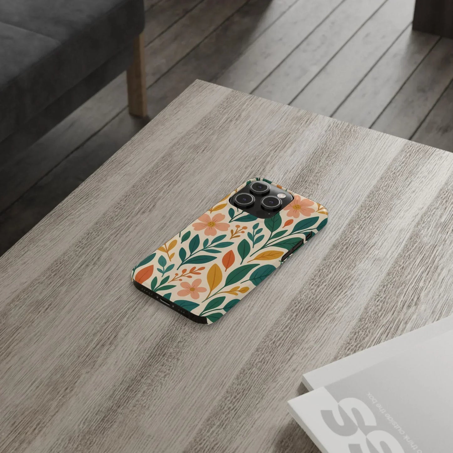 Floral Harmony Phone Case for iPhone 7-16 Models - KarArmDesign