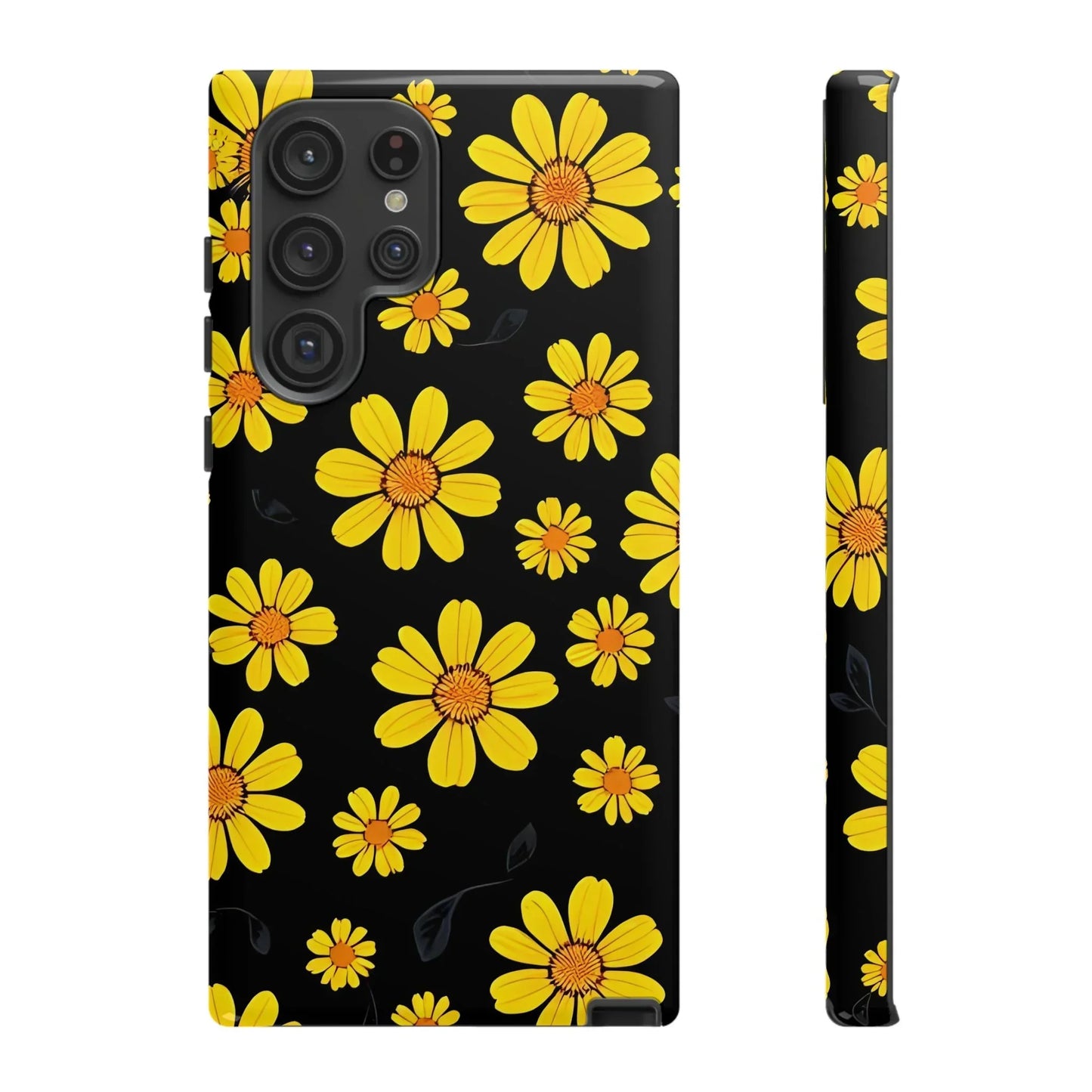 Elegant Floral Phone Case for Samsung Galaxy S10 to S25 - KarArmDesign