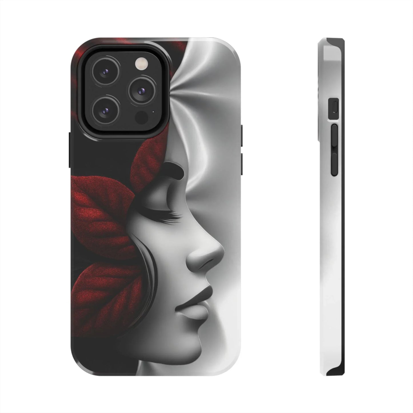 Whispered Grace Phone Case for iPhone 7-17 and Samsung Galaxy S21-S25 Models - KarArmDesign