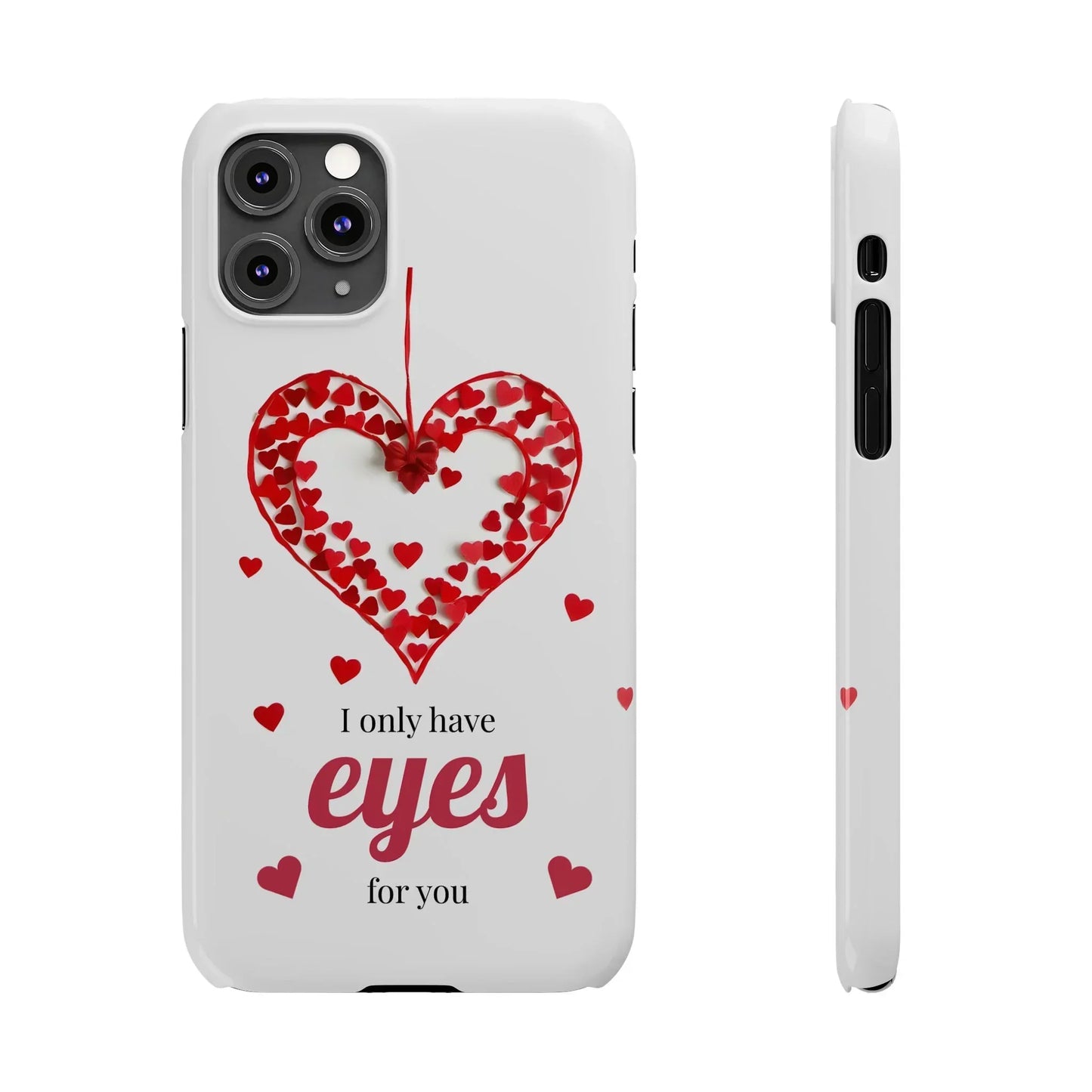 I Only Have Eyes for You – Romantic Phone Case for iPhone 7-16 Models - KarArmDesign