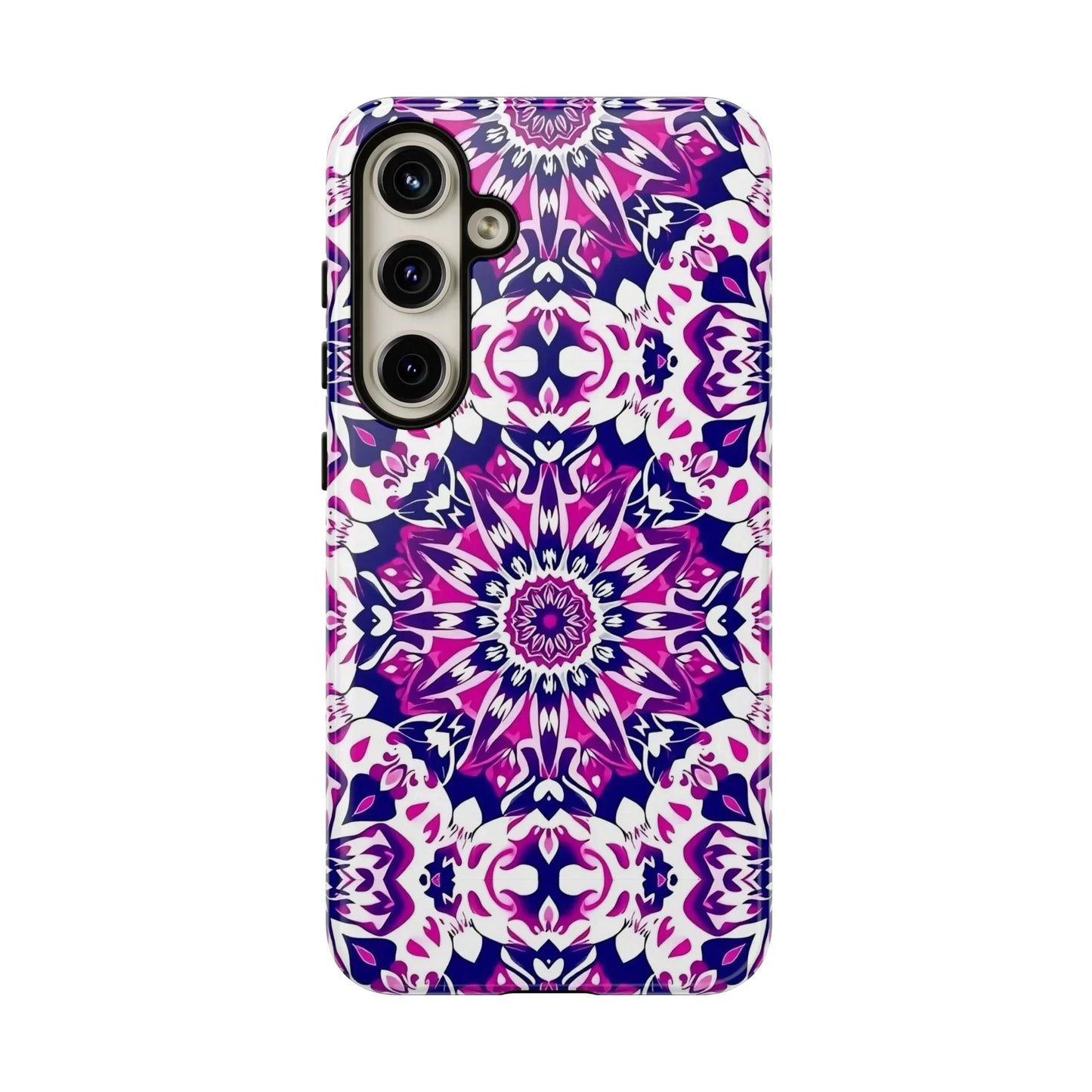 Vibrant Mandala Phone Case – Artistic Protection for iPhone & Galaxy - KarArmDesign