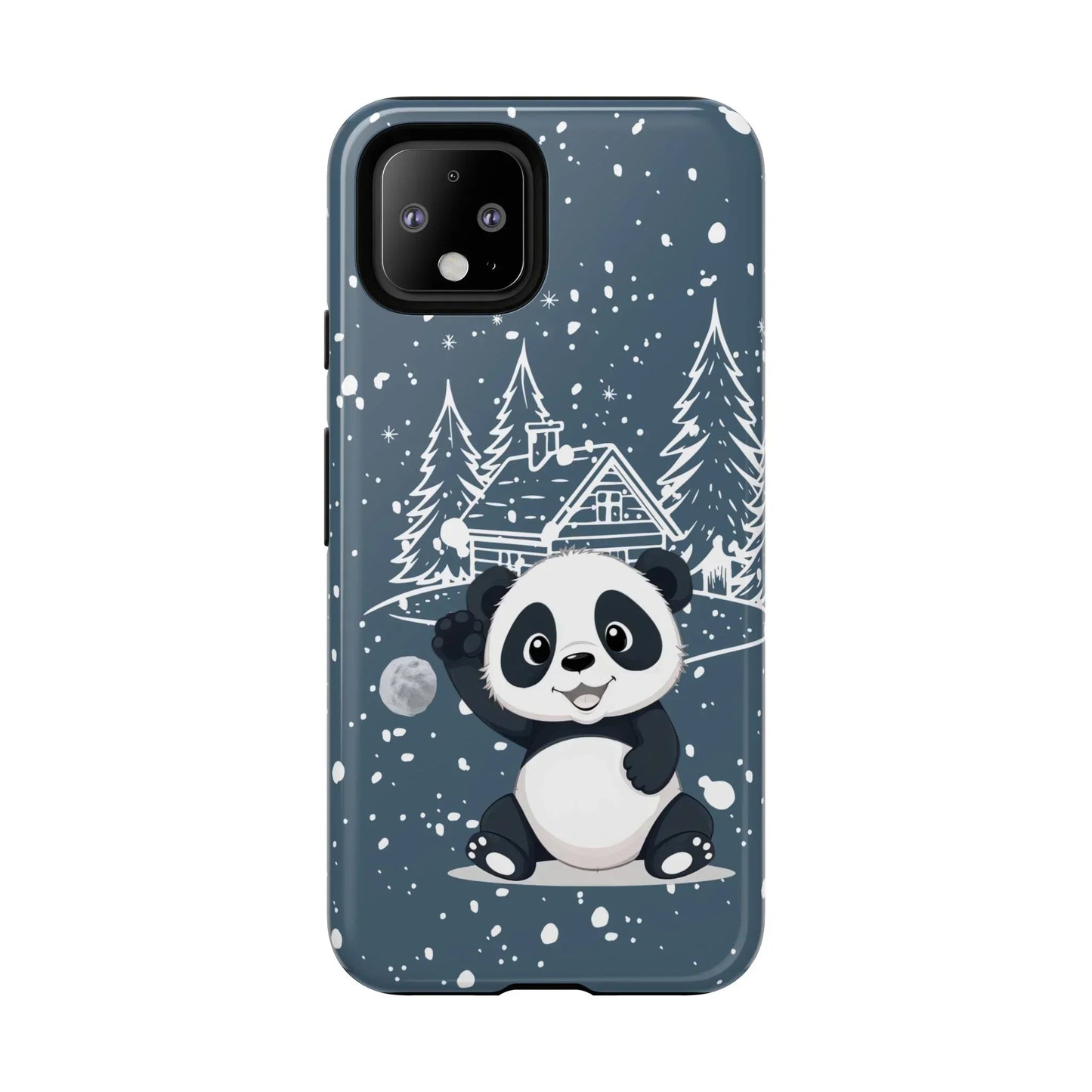 Cute Panda Phone Case for Samsung Galaxy and Google Pixel - KarArmDesign