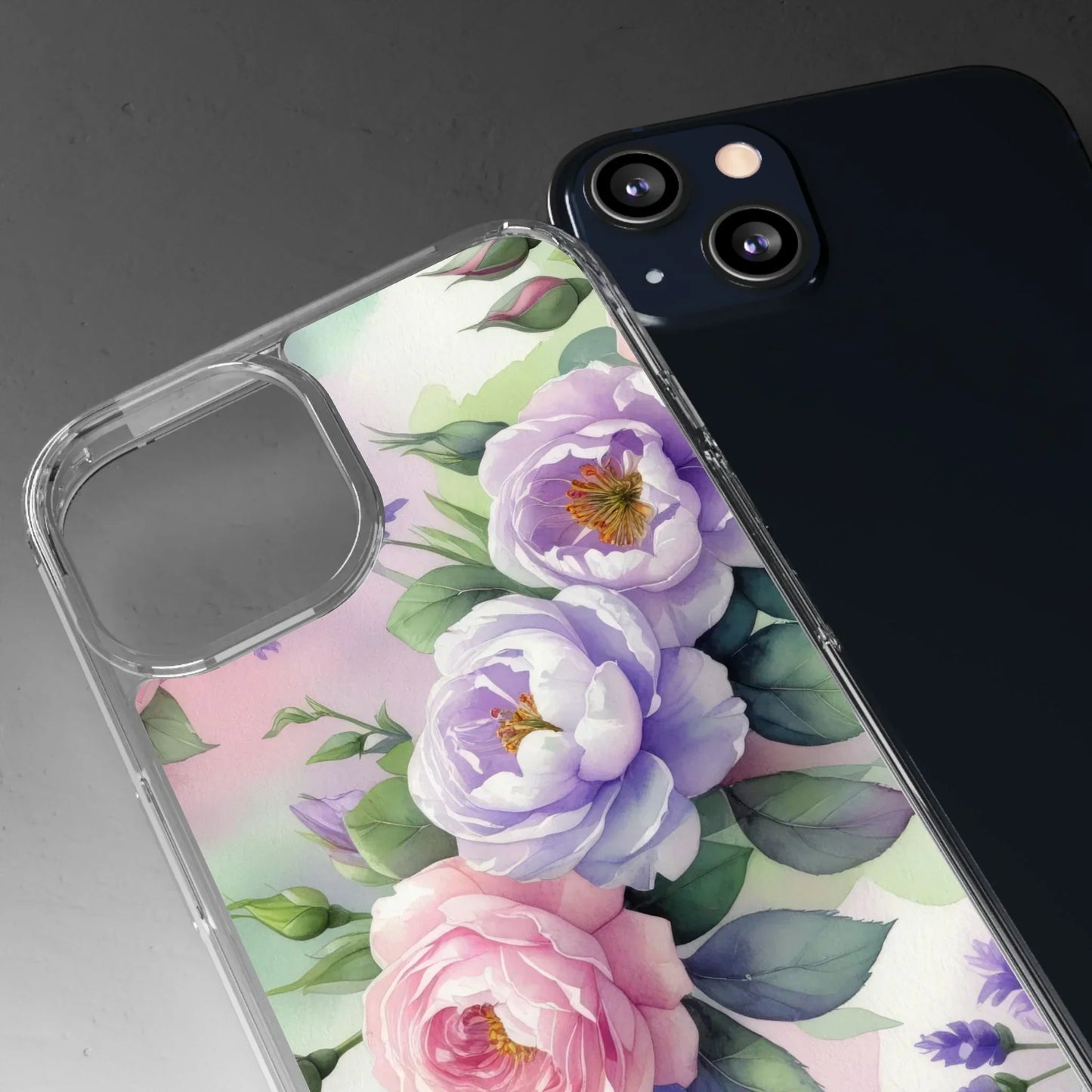 Clear Phone Case for iPhone 12-16 and Samsung Galaxy S21 Models - KarArmDesign