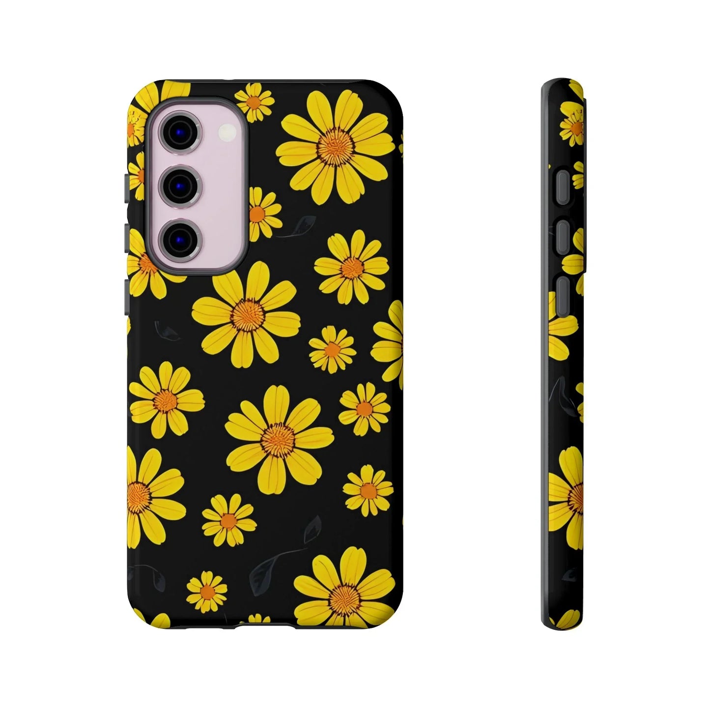Elegant Floral Phone Case for Samsung Galaxy S10 to S25 - KarArmDesign